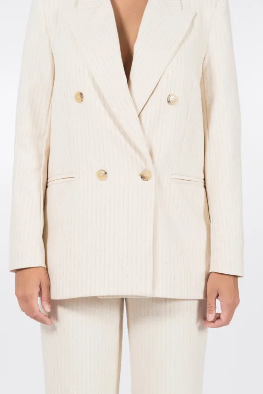 Giacca gessata doppiopetto Vestibilità over - Recinto sold by Hope Fashion