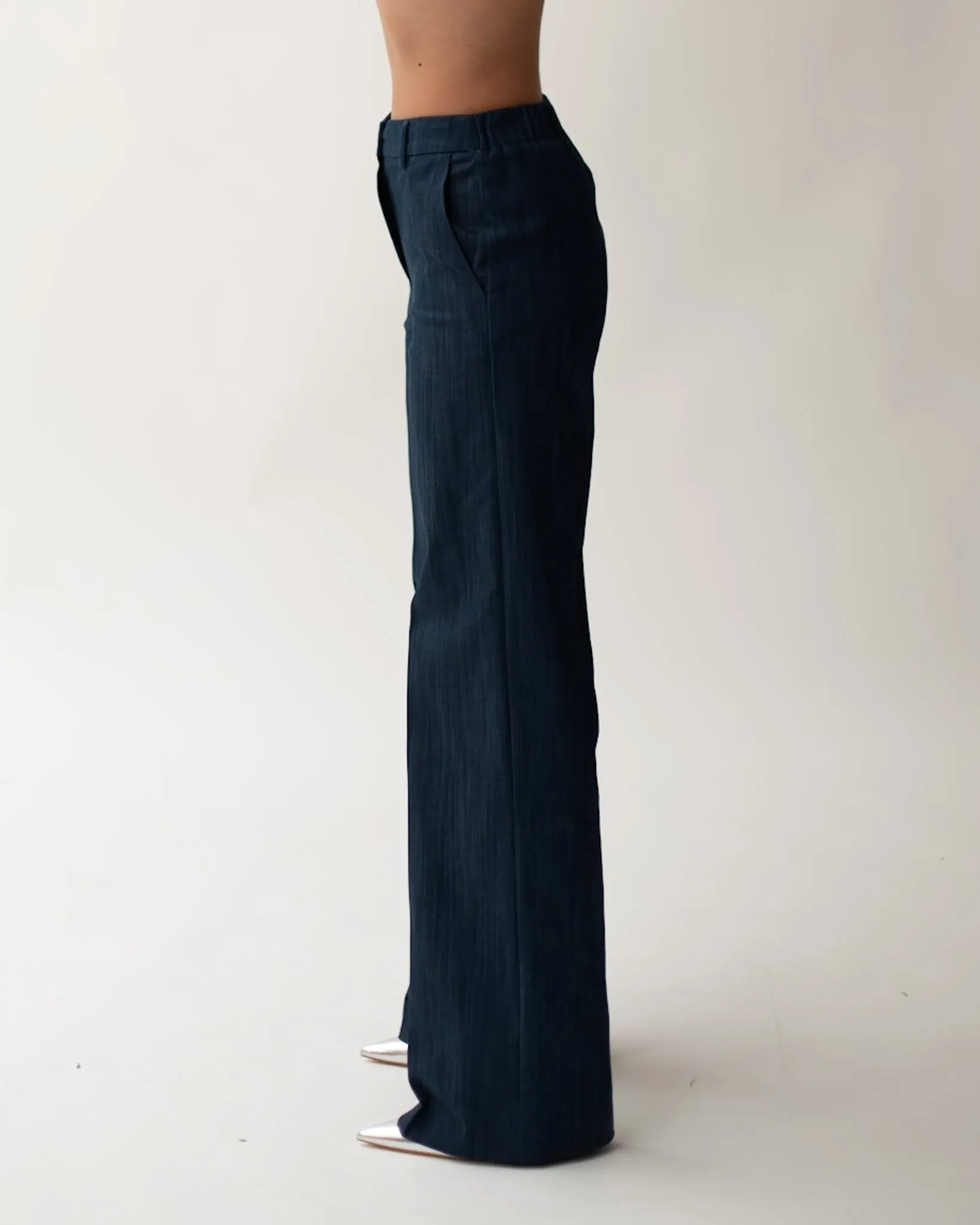 Pantaloni taglio jeans in denim stretch - Talanga sold by Hope Fashion product image thumbnail 2