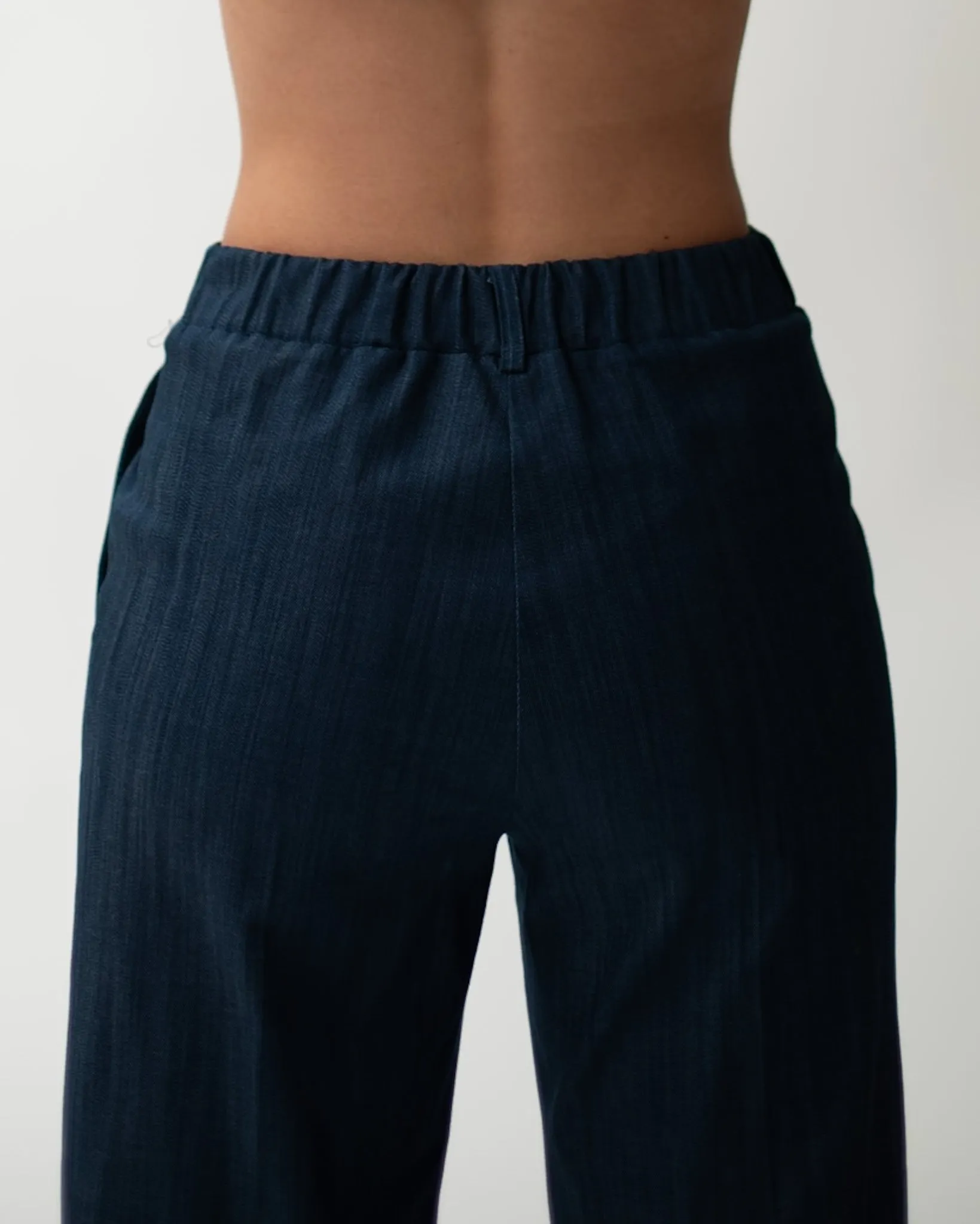 Pantaloni taglio jeans in denim stretch - Talanga sold by Hope Fashion product image thumbnail 5