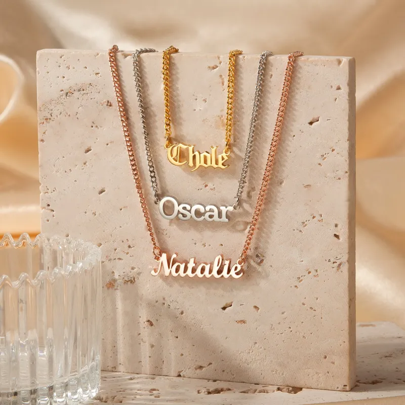 Custom Name Necklace sold by Anavia