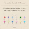Sterling Silver Overlapping Birthstone Ring sold by Anavia