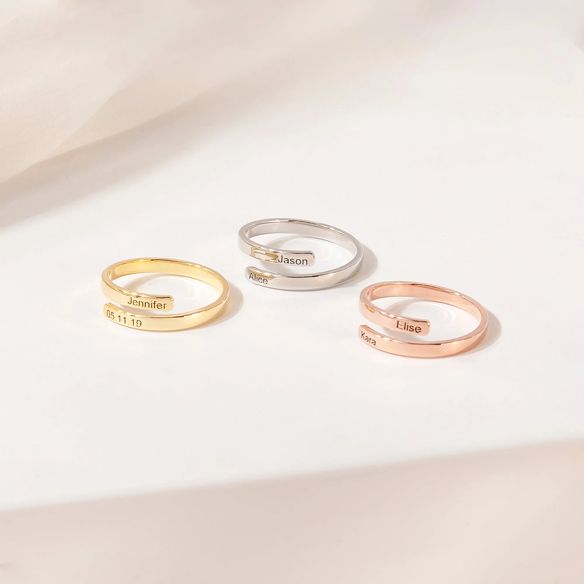 Custom Two Layer Wrap Ring sold by Anavia product image thumbnail 4