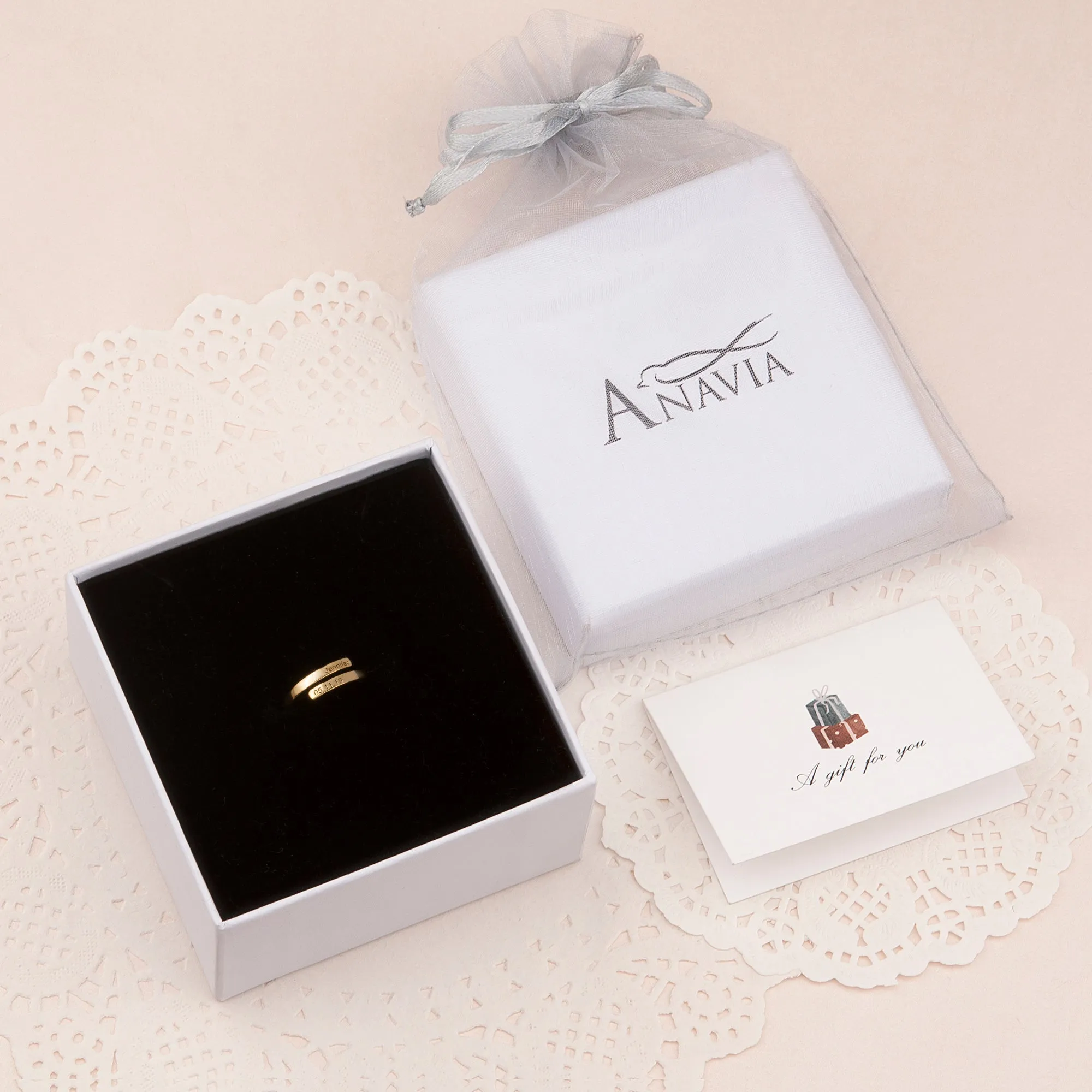 Custom Two Layer Wrap Ring sold by Anavia product image thumbnail 5