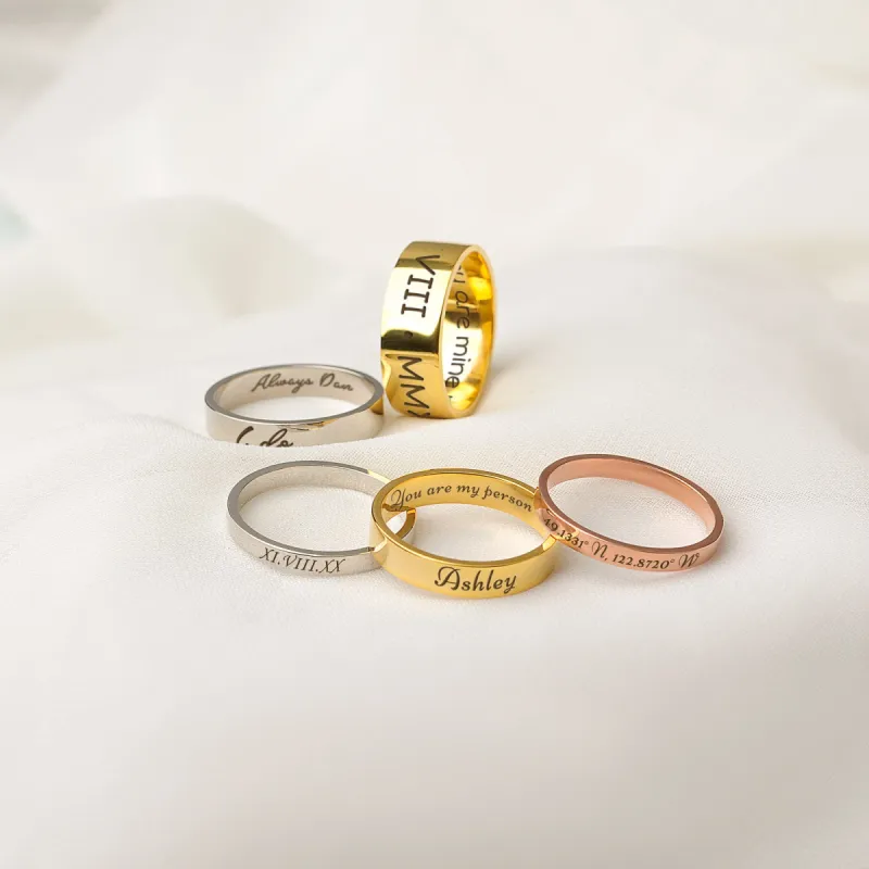 Custom Handwriting Ring sold by Anavia