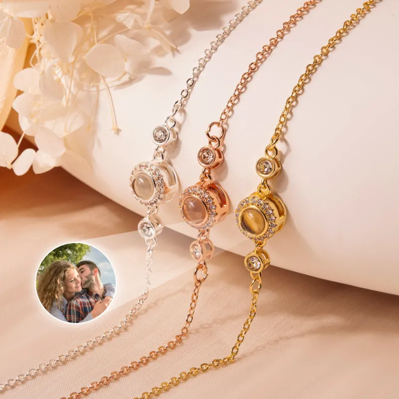 Custom Photo Projection Bracelet sold by Anavia