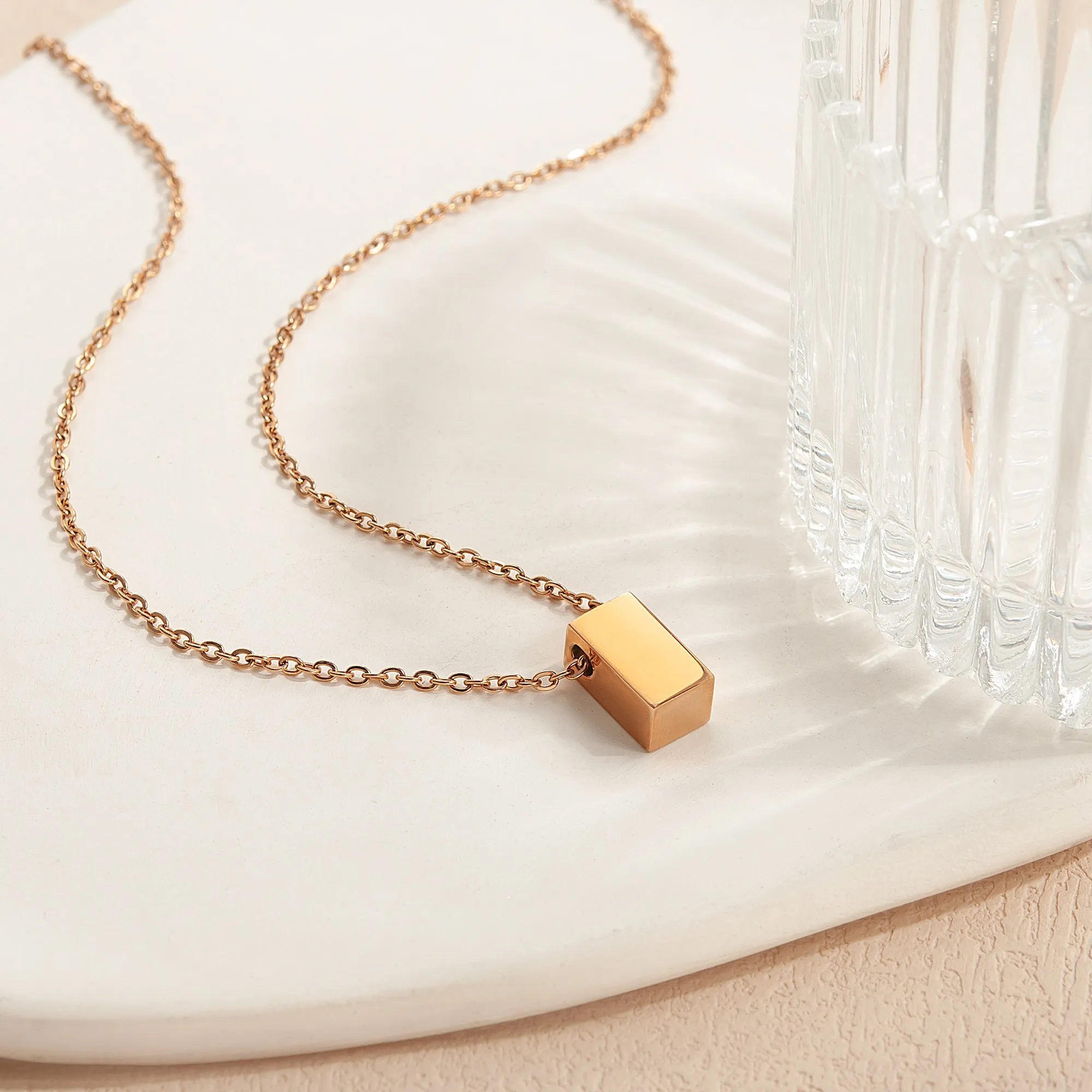 To my Bonus Mom Cube Necklace Gift Set sold by Anavia product image thumbnail 5