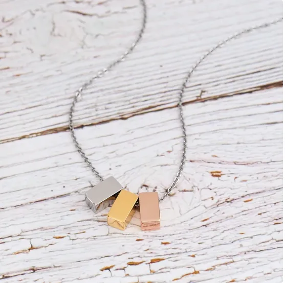 Three Generations Multi Cube Necklace Gift Set sold by Anavia product image thumbnail 5