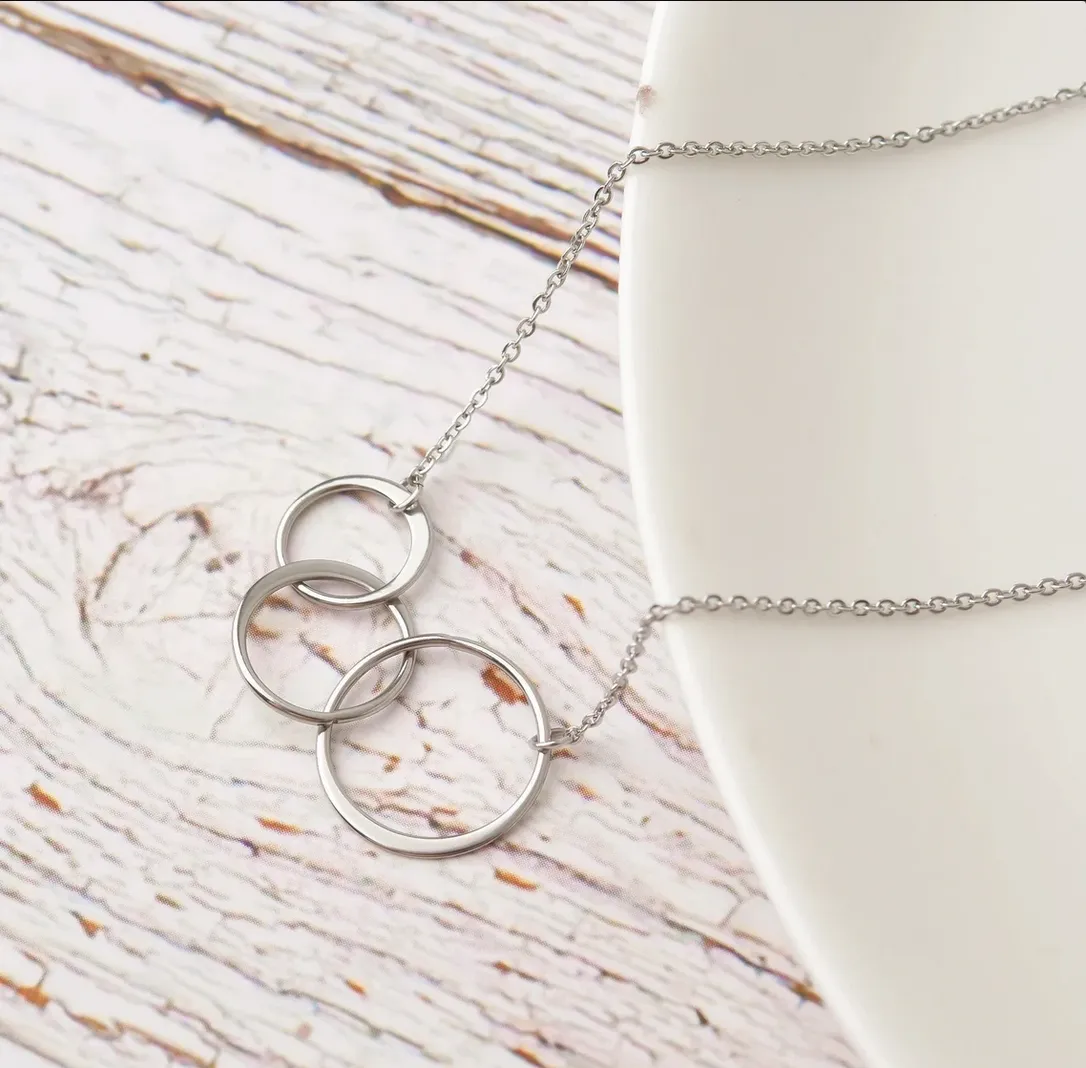 To My Precious Grandma Triple Infinity Necklace Gift Set sold by Anavia product image thumbnail 3