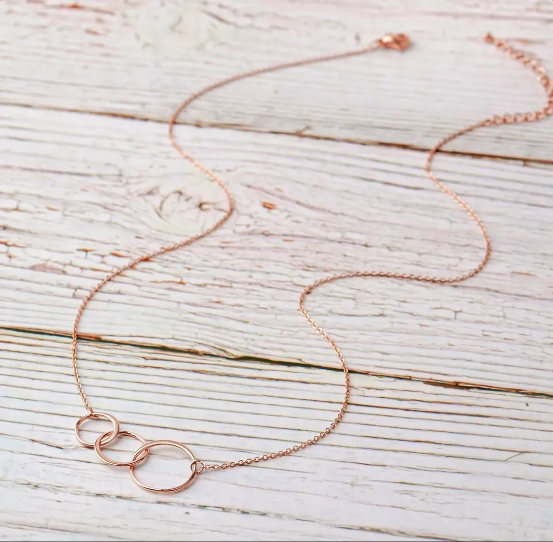 To My Precious Grandma Triple Infinity Necklace Gift Set sold by Anavia product image thumbnail 4