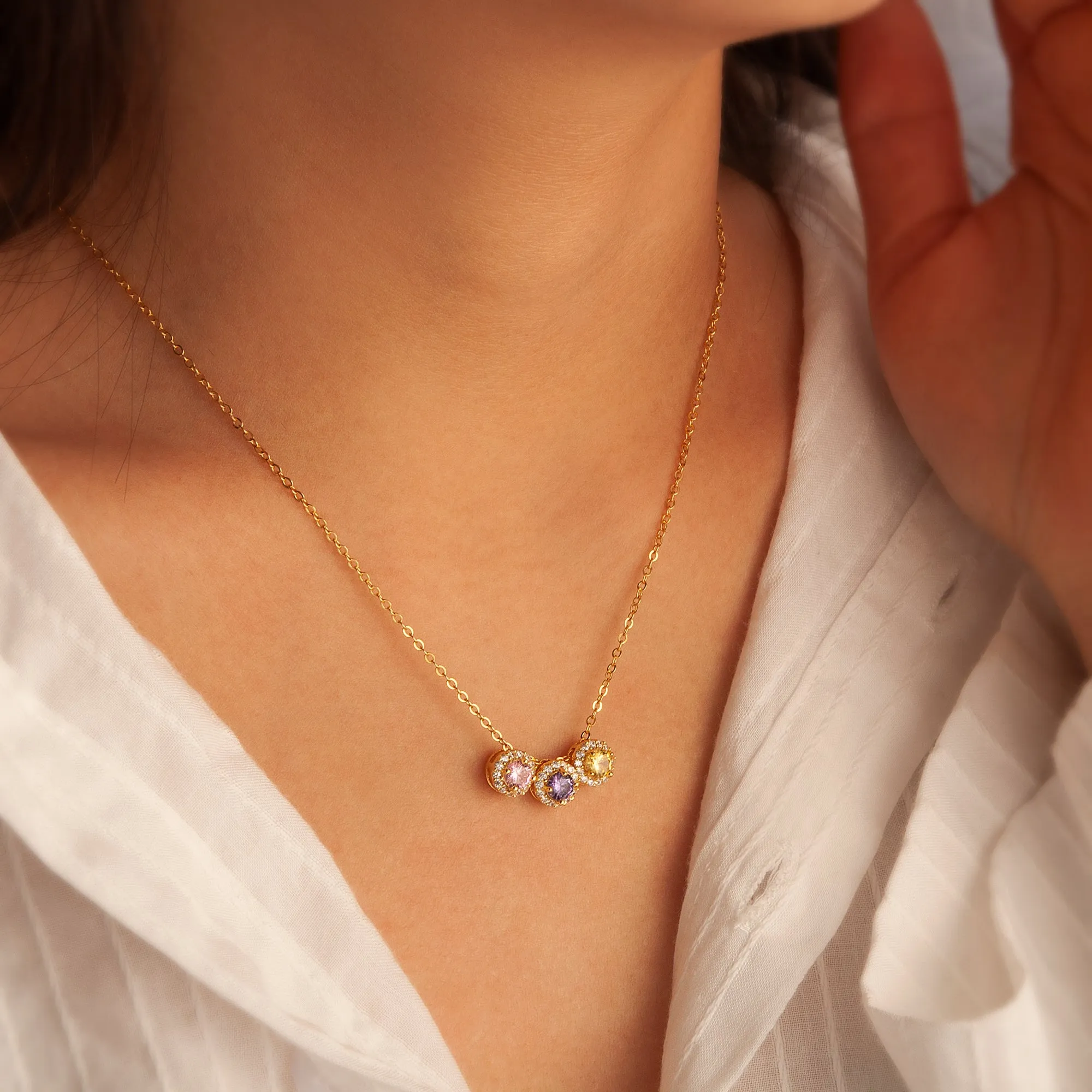 Sparkling Birthstone Necklace sold by Anavia product image thumbnail 2