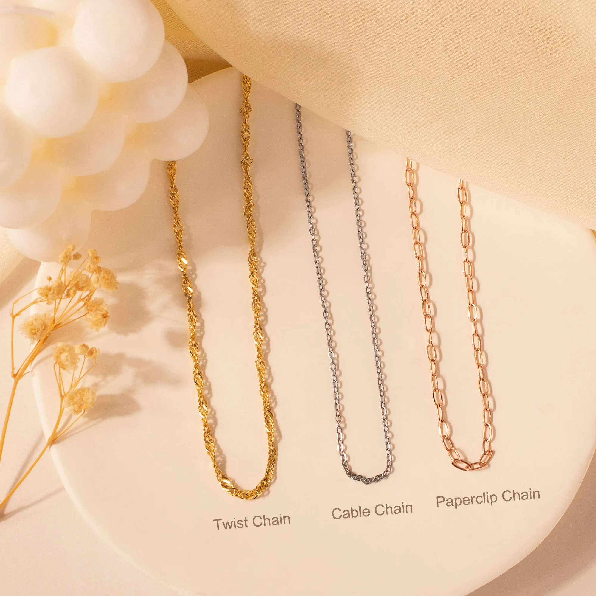 Custom Vertical Bar Birthstone Necklace sold by Anavia product image thumbnail 4