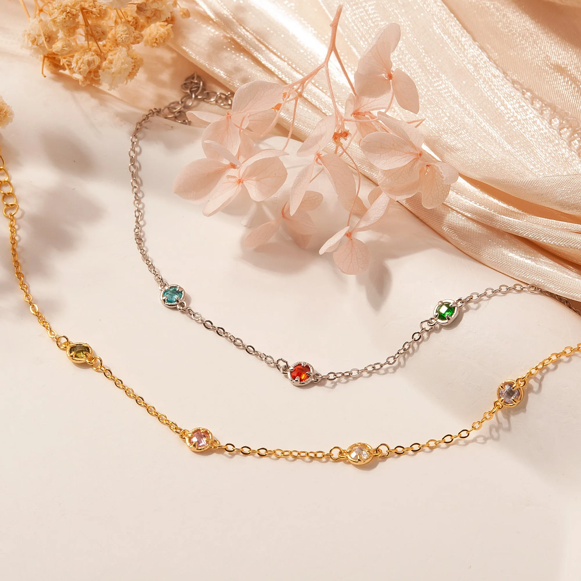 Custom 4mm Birthstone Bracelet sold by Anavia product image thumbnail 5