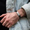 Custom Handwriting Double Strap Leather Bracelet sold by Anavia