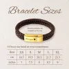 Custom Handwriting Double Strap Leather Bracelet sold by Anavia