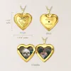 Double Heart Photo Heart Locket sold by Anavia