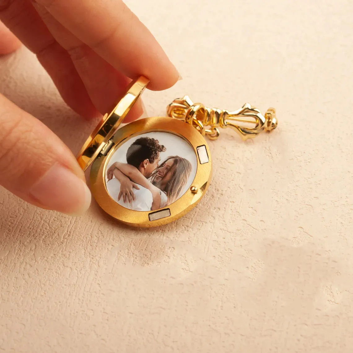 Graduation Lapel Photo Locket Pin sold by Anavia product image thumbnail 5