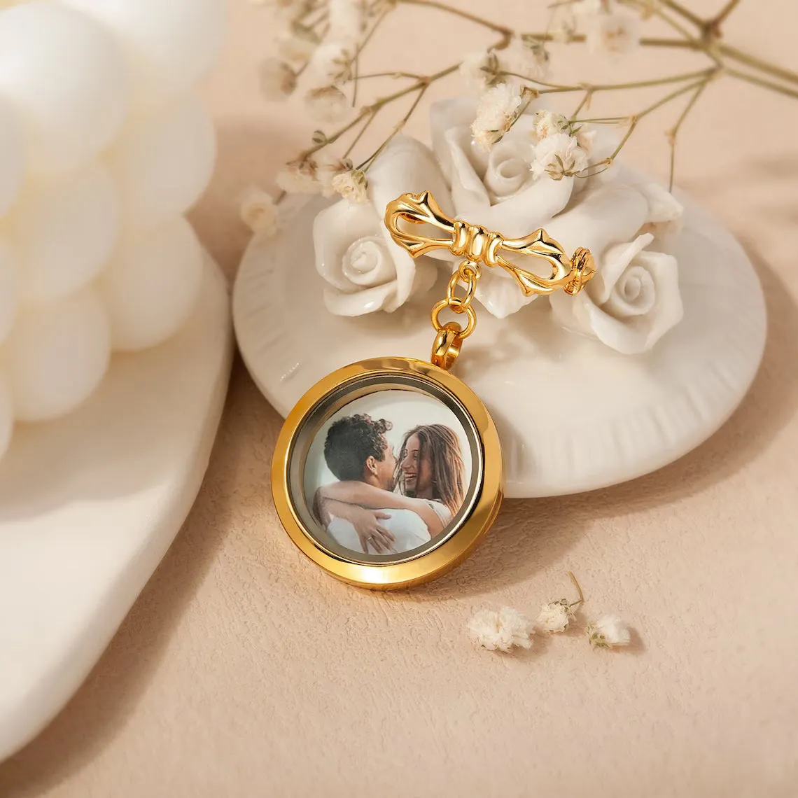 Graduation Lapel Photo Locket Pin sold by Anavia product image thumbnail 2