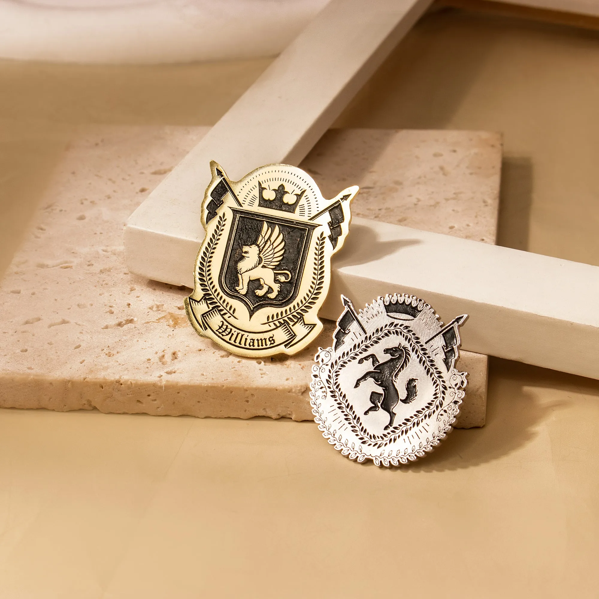 Brooch Logo Emblem Pin sold by Anavia