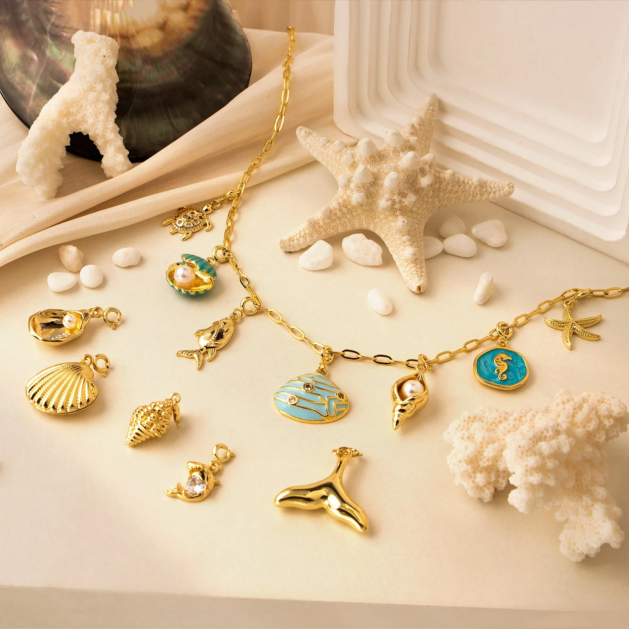 Gold Brass Charms sold by Anavia product image thumbnail 2