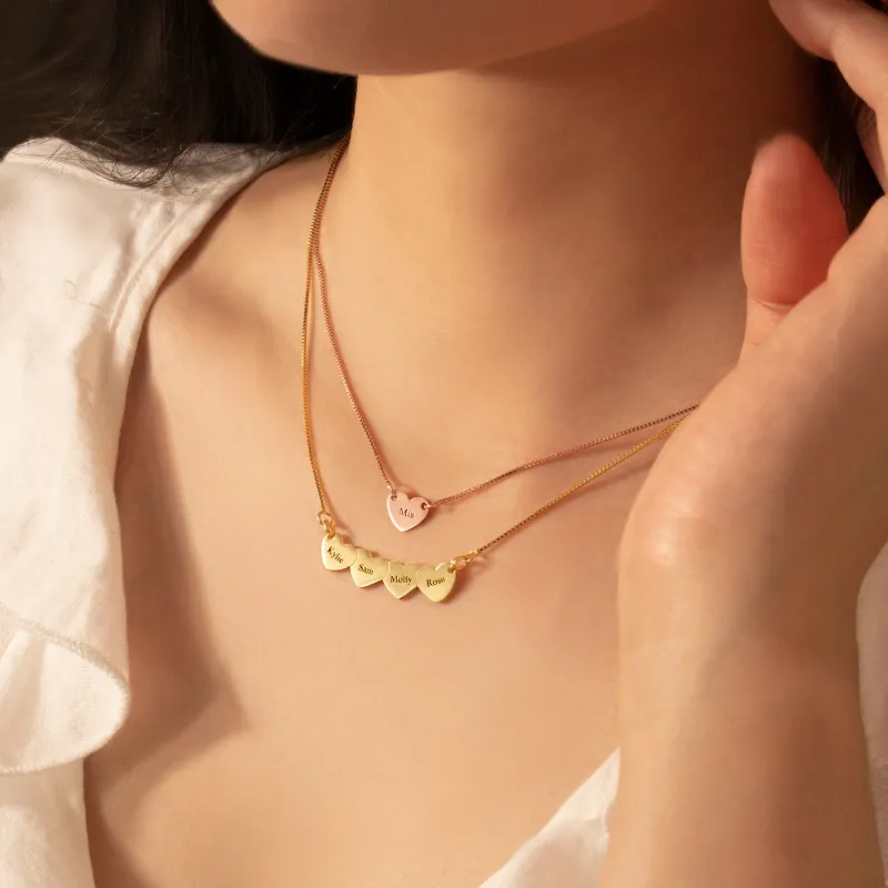 Personalized Heart Necklace sold by Anavia