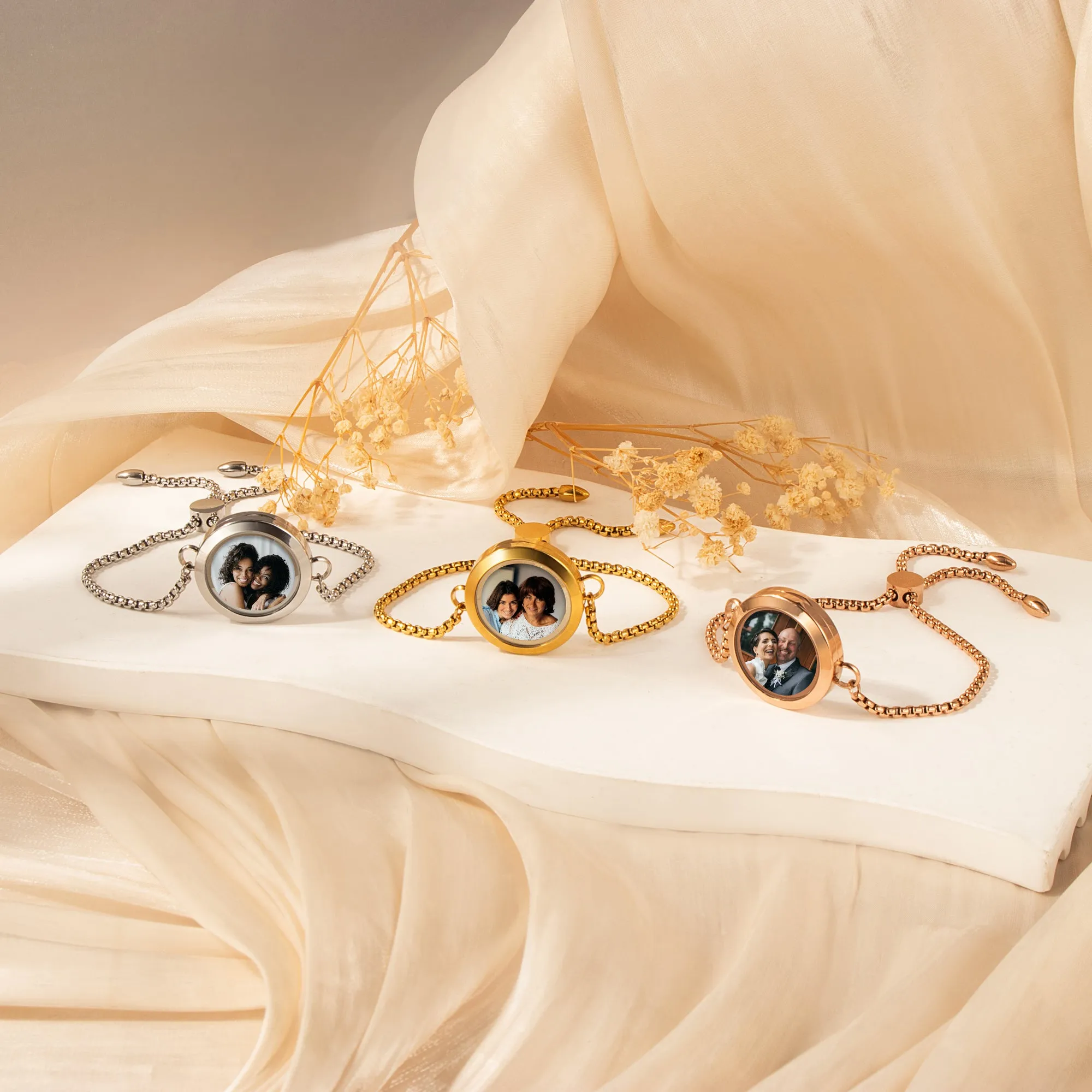 Photo Locket Bracelet sold by Anavia