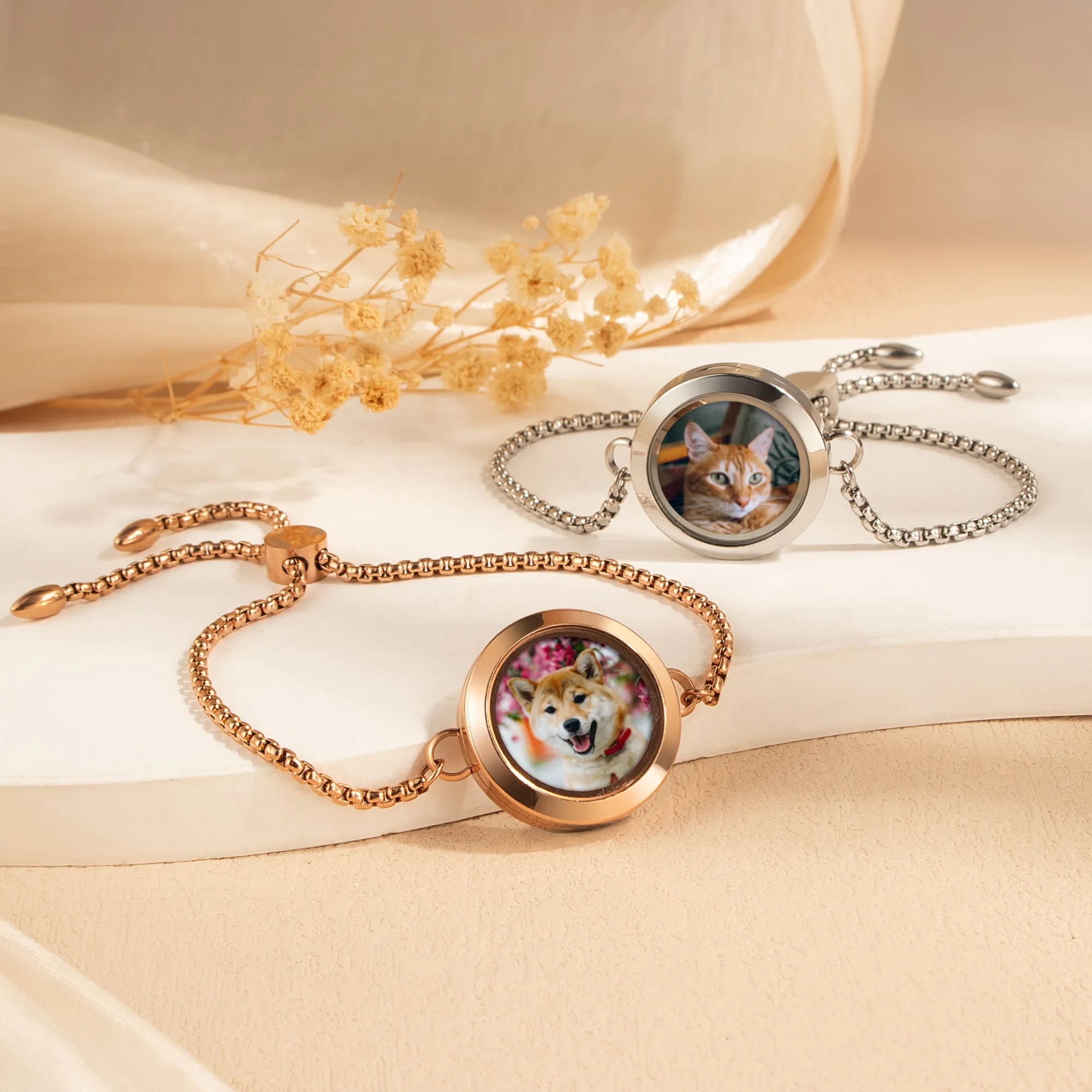 Photo Locket Pet Memorial Bracelet sold by Anavia product image thumbnail 2