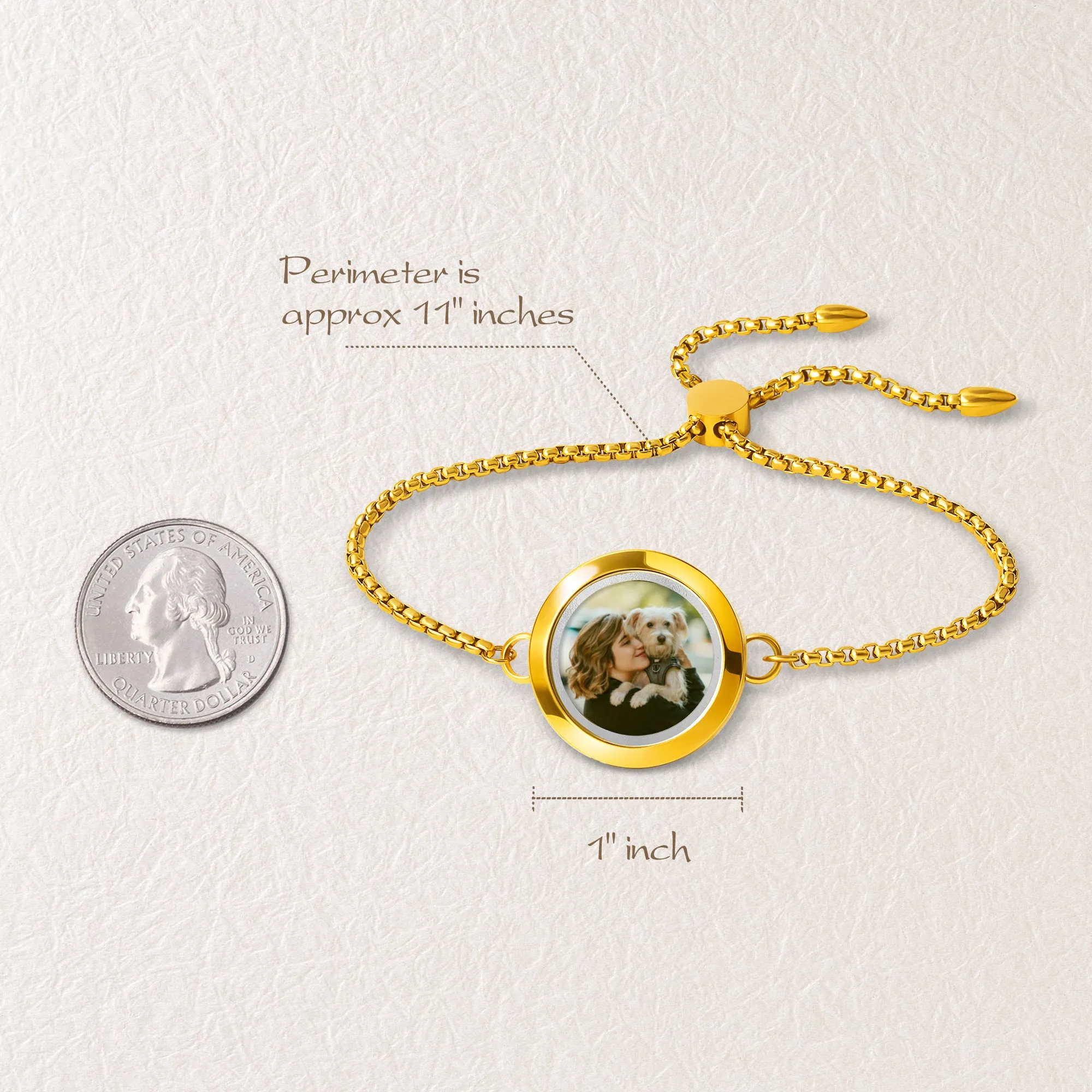 Photo Locket Pet Memorial Bracelet sold by Anavia product image thumbnail 3