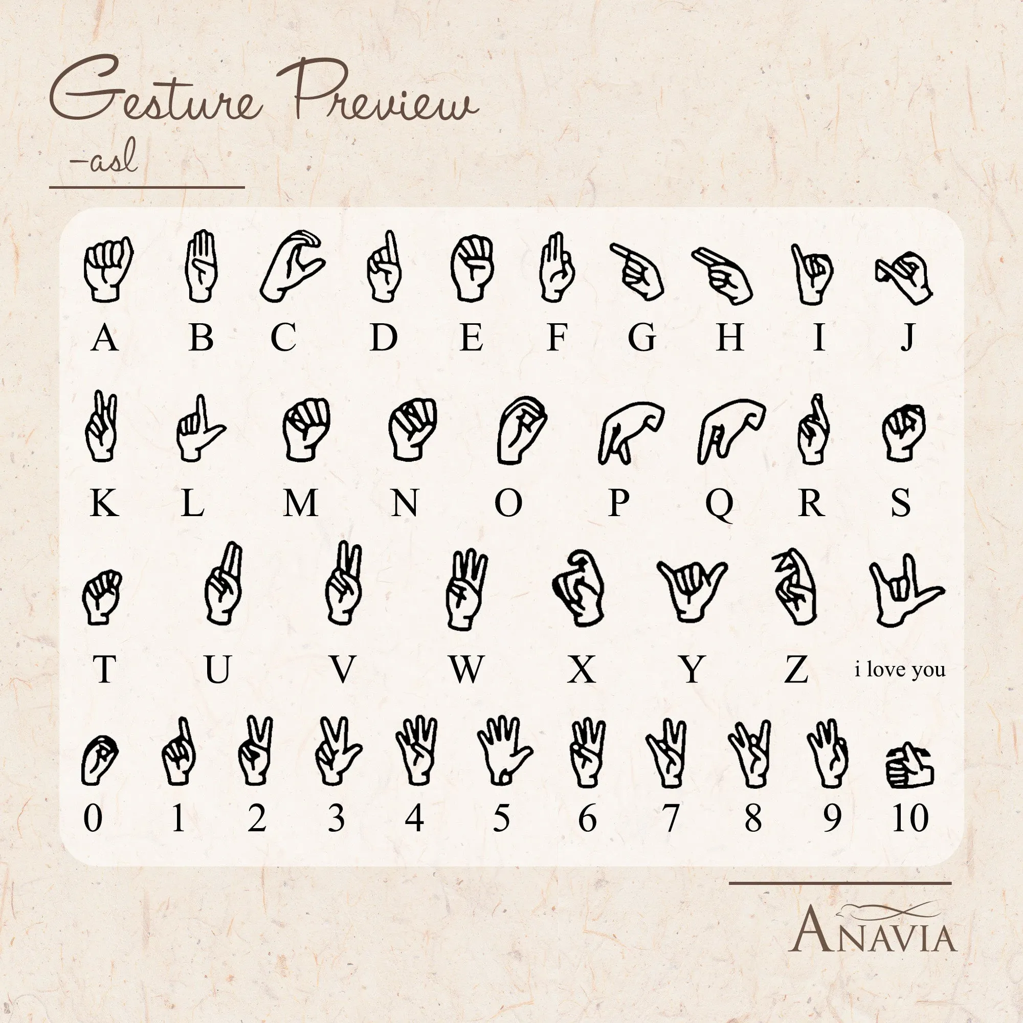 Custom Sign Language Necklace sold by Anavia product image thumbnail 5