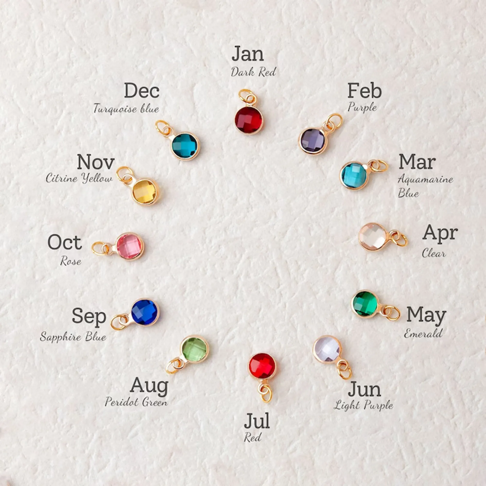 Birthstone Bow Earring sold by Anavia product image thumbnail 3