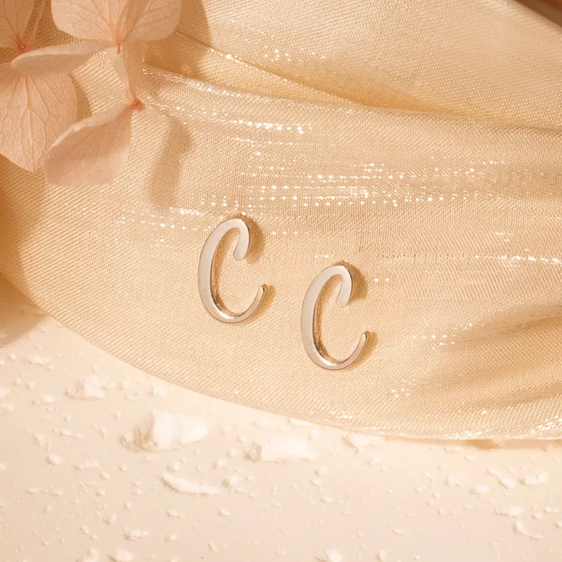 Personalized Letter Earrings sold by Anavia