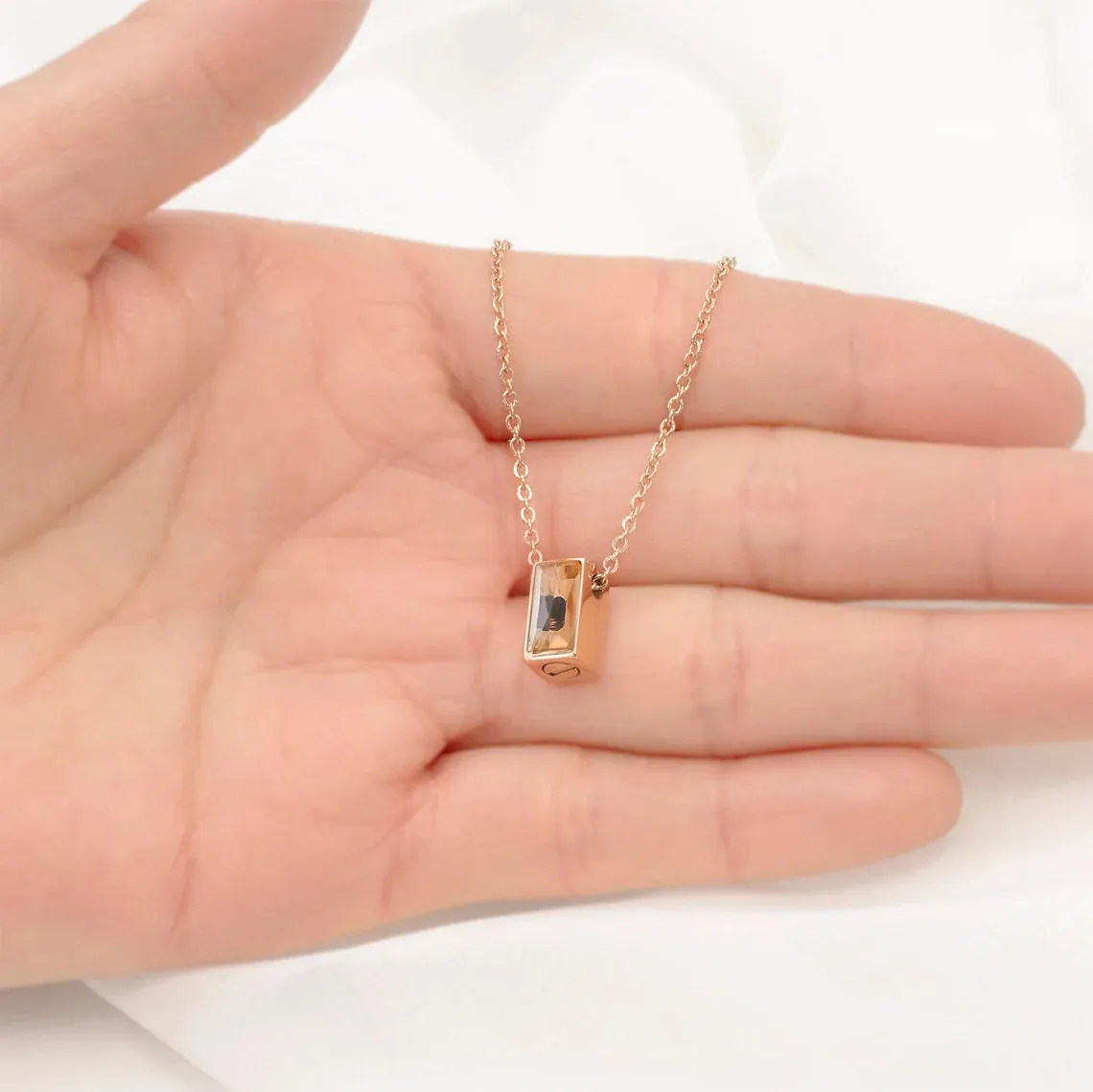 Cube Memorial Necklace sold by Anavia product image thumbnail 3