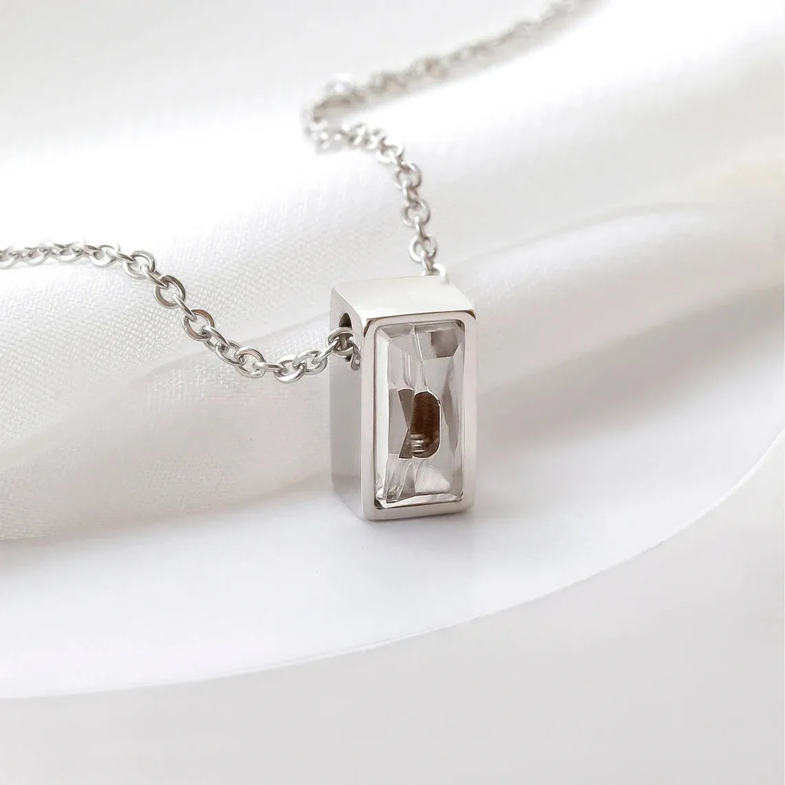 Cube Memorial Necklace sold by Anavia product image thumbnail 4