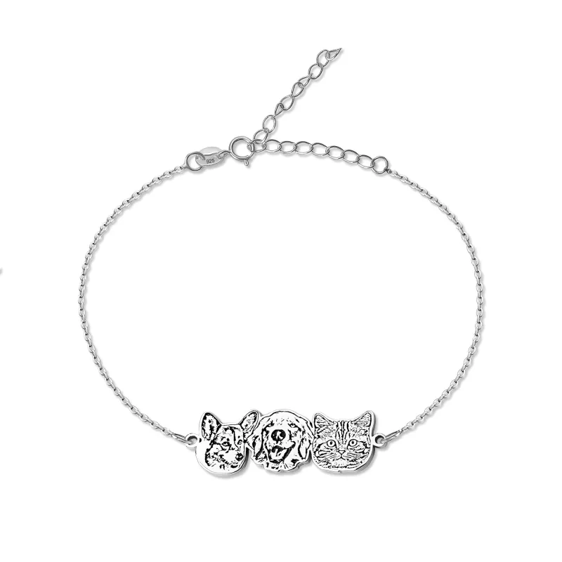 Pet Portrait Bracelet sold by Anavia