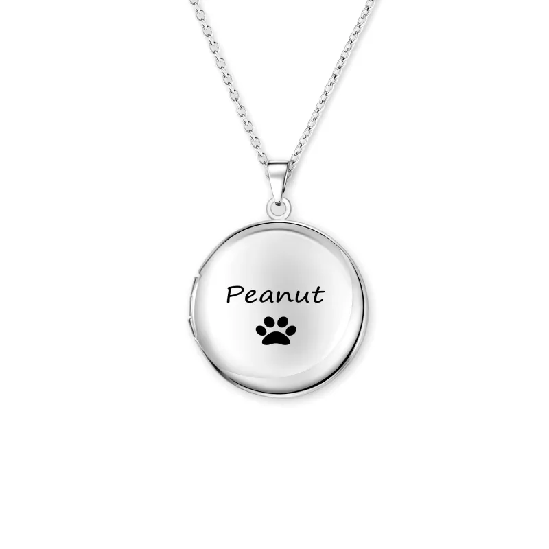 Pet Photo Locket Necklace sold by Anavia