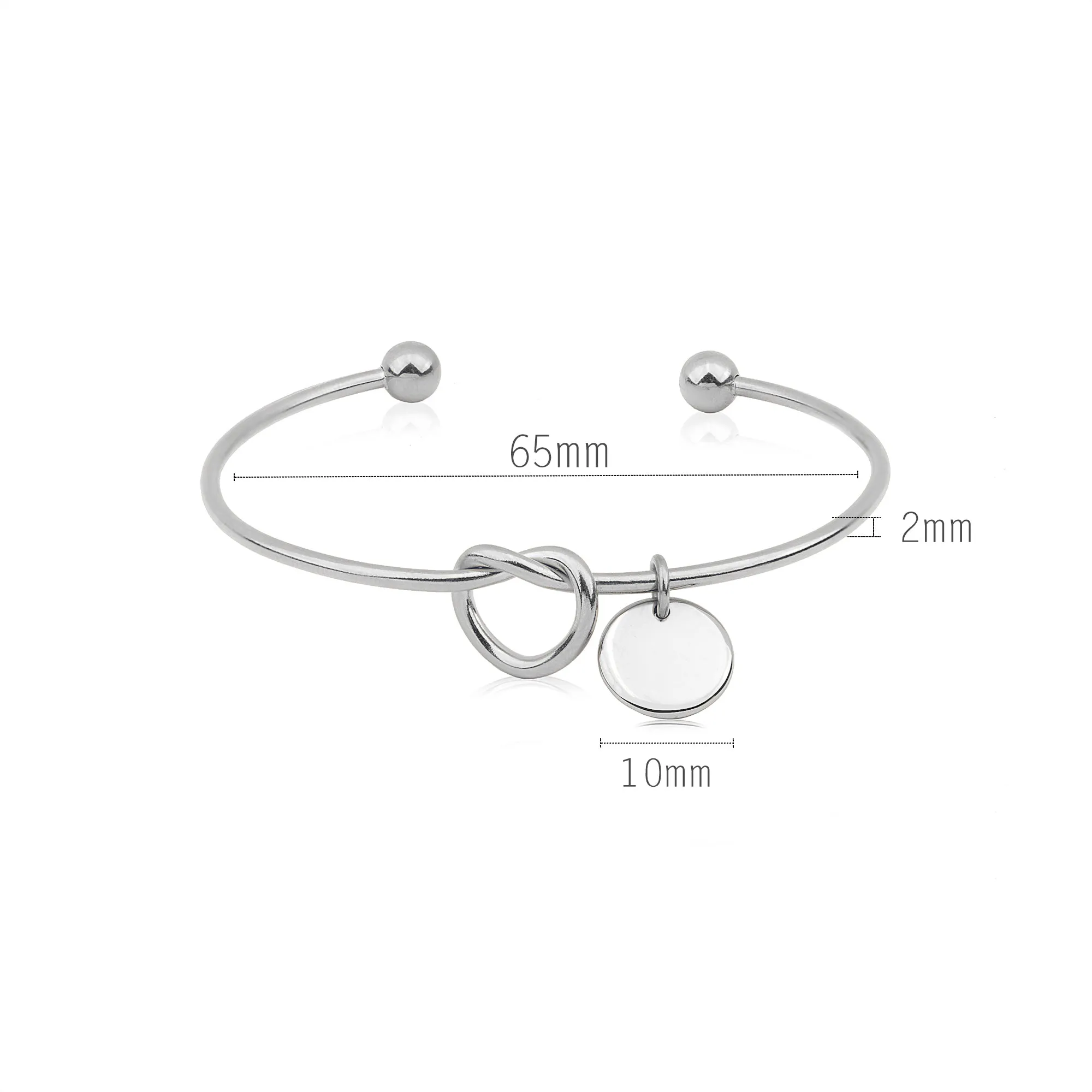 Pet Portrait Photo Custom Cuff Knot Bracelet sold by Anavia product image thumbnail 5