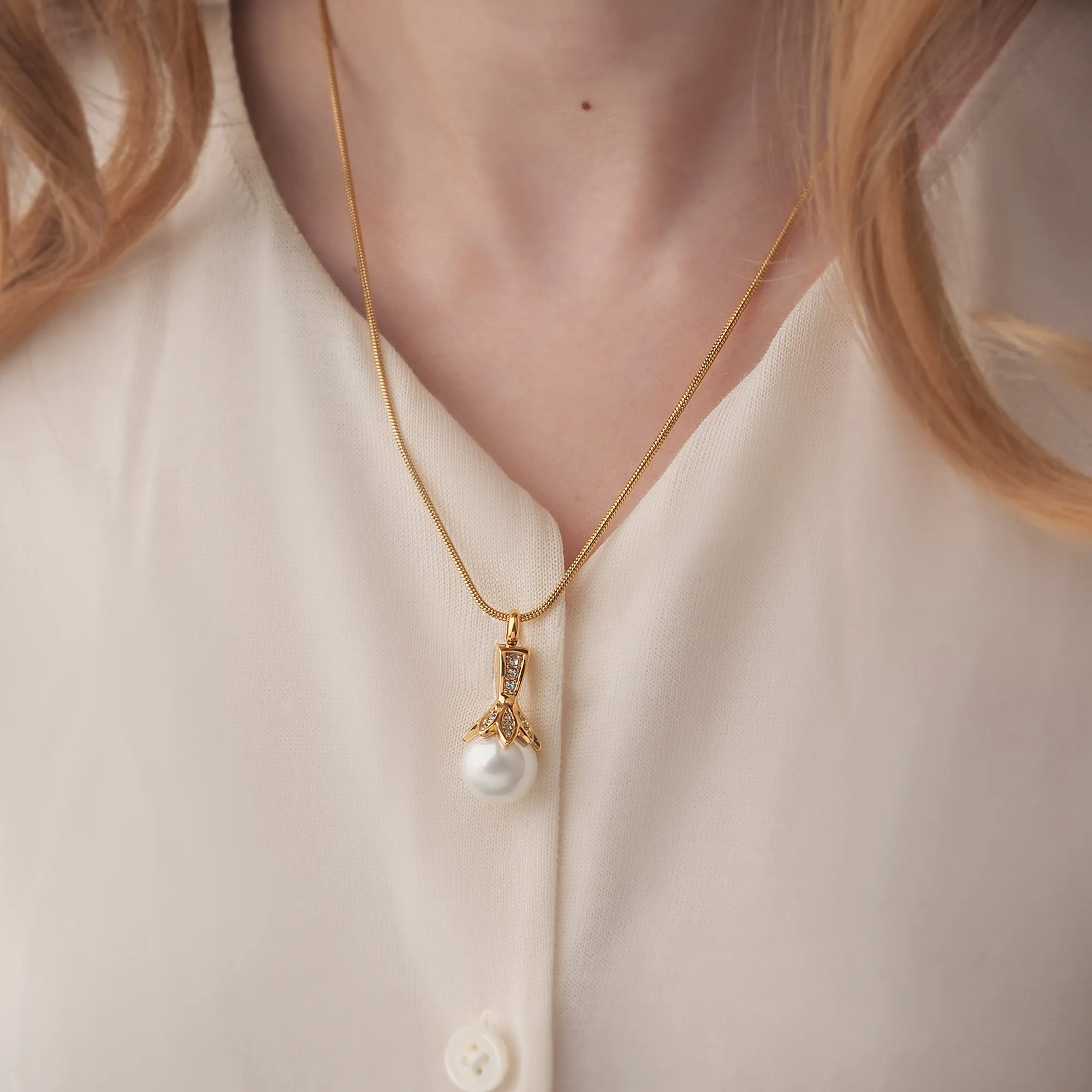Pearl Memorial Necklace sold by Anavia product image thumbnail 3