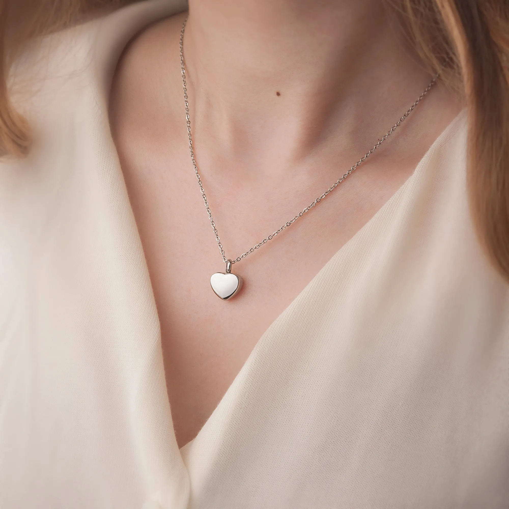 Mini Heart Memorial Necklace sold by Anavia product image thumbnail 2