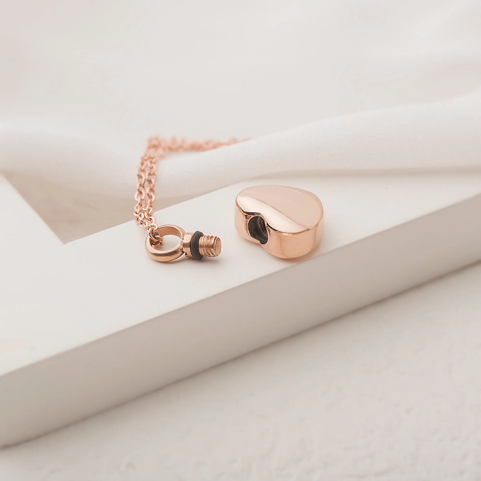 Mini Heart Memorial Necklace sold by Anavia product image thumbnail 4