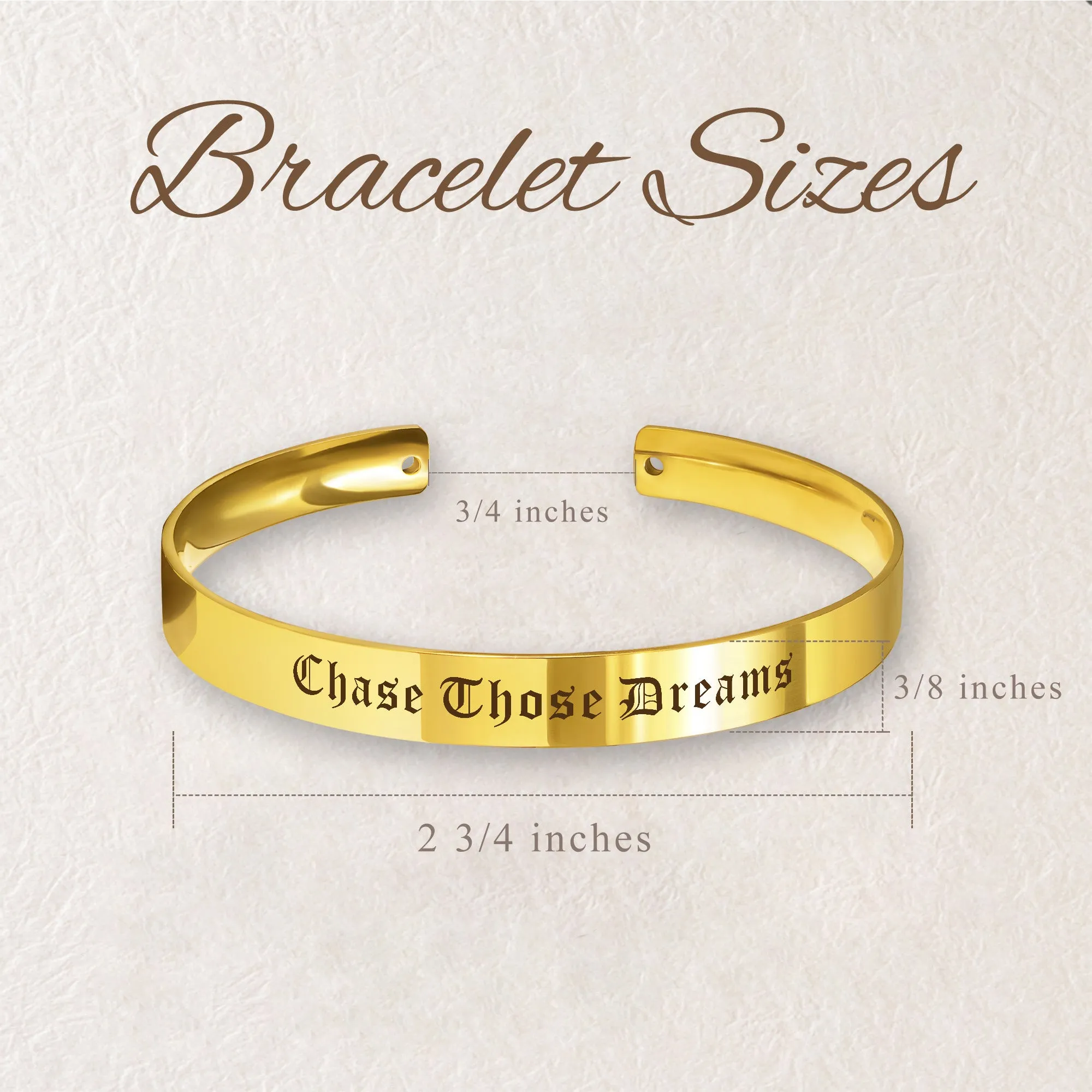Custom 8mm Cuff Bangle sold by Anavia product image thumbnail 3