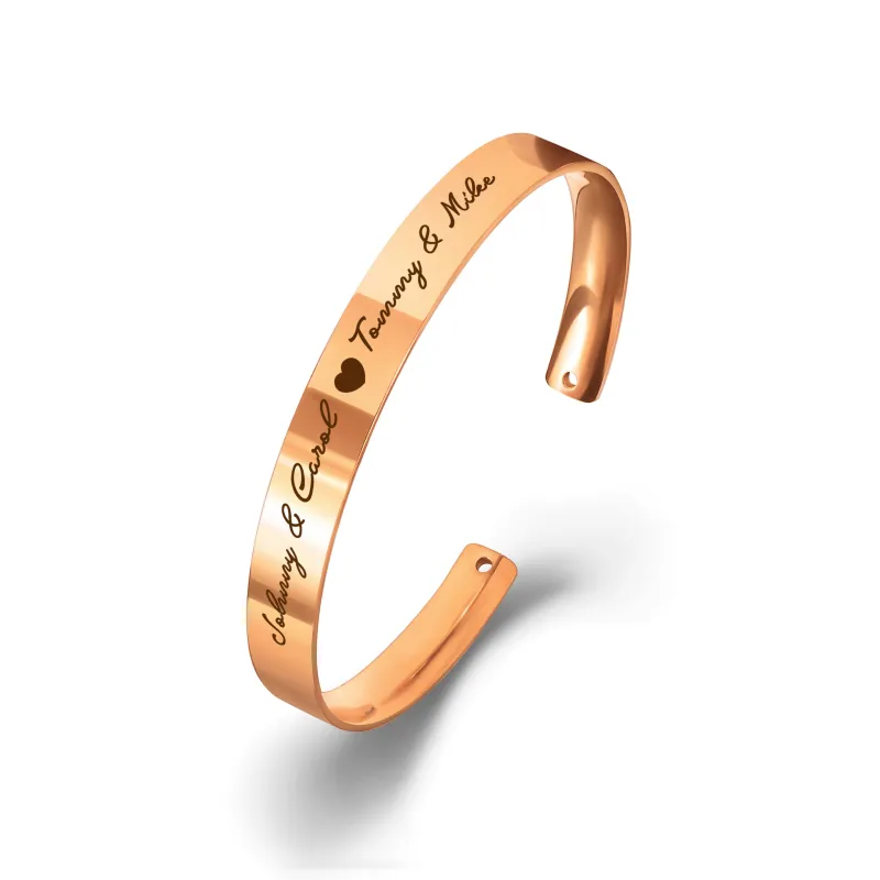 Custom 8mm Cuff Bangle made by Anavia