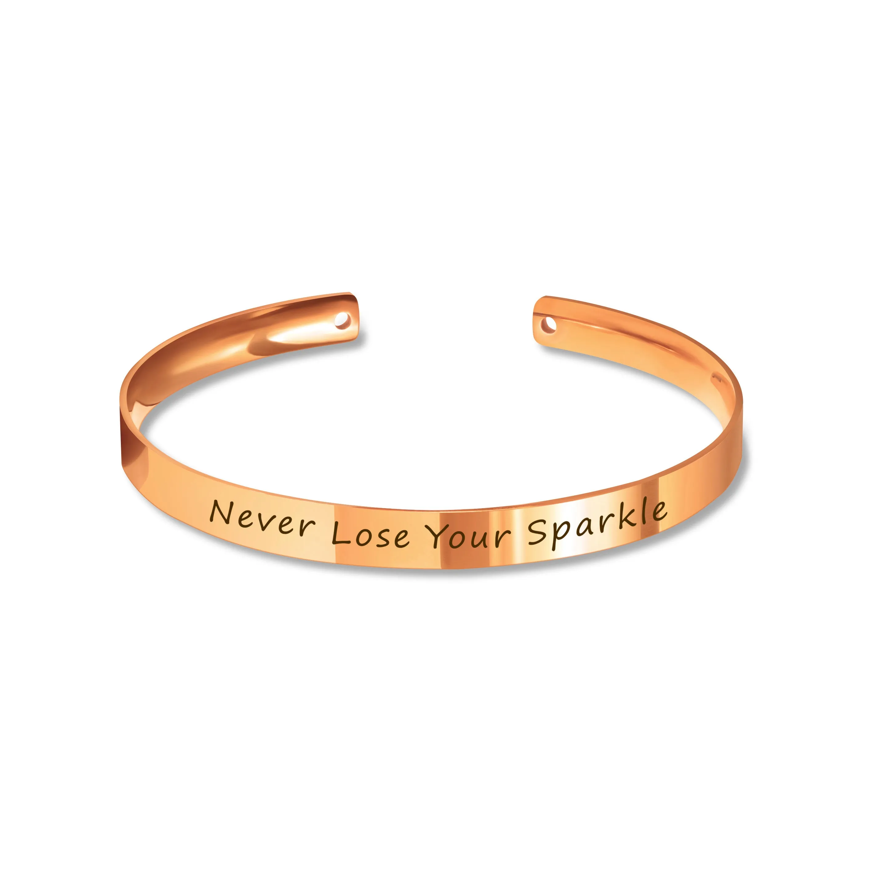Custom 6mm Cuff Bangle sold by Anavia product image thumbnail 3