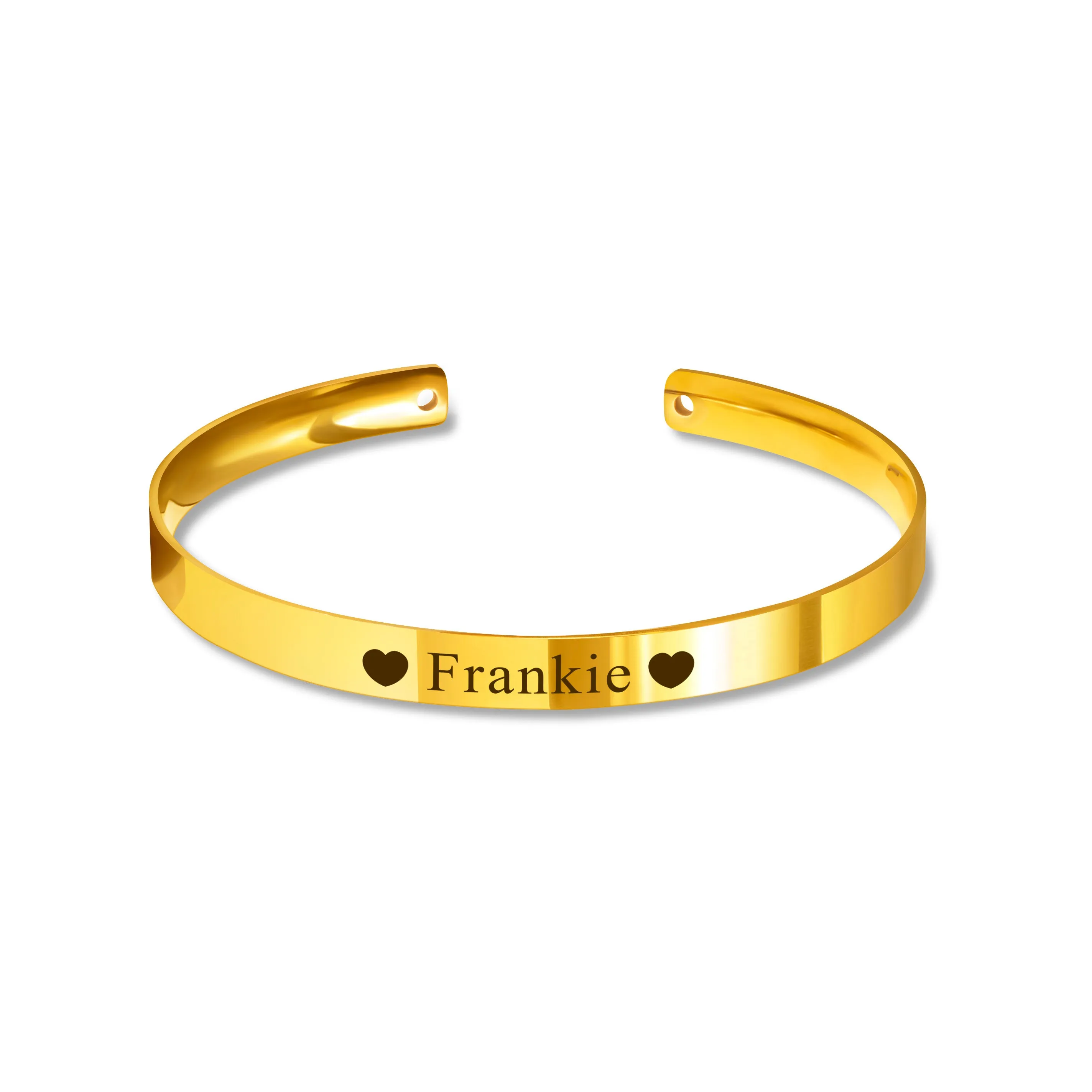 Custom 6mm Cuff Bangle sold by Anavia product image thumbnail 2
