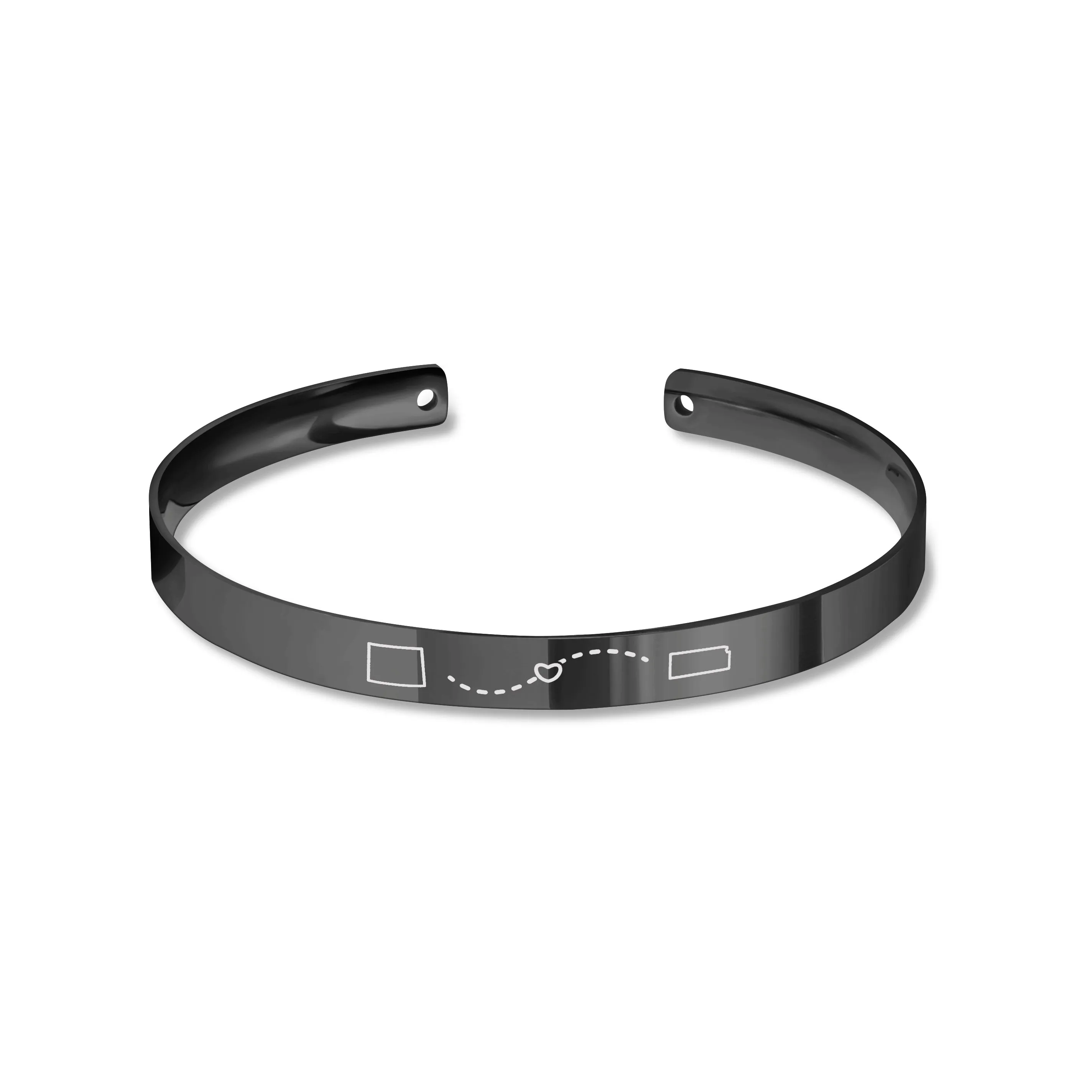 Long Distance Cuff Bangle sold by Anavia product image thumbnail 5