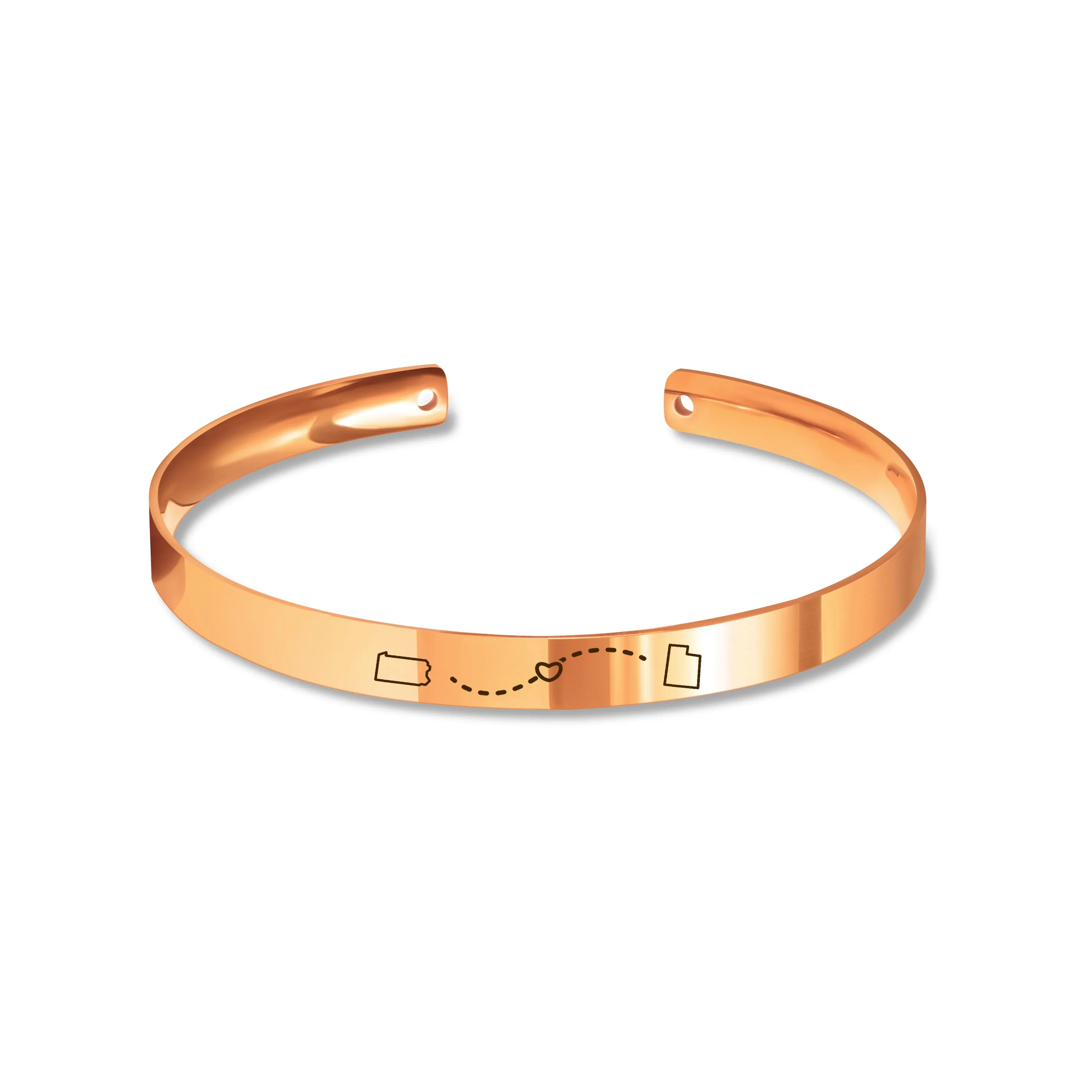 Long Distance Cuff Bangle sold by Anavia product image thumbnail 4