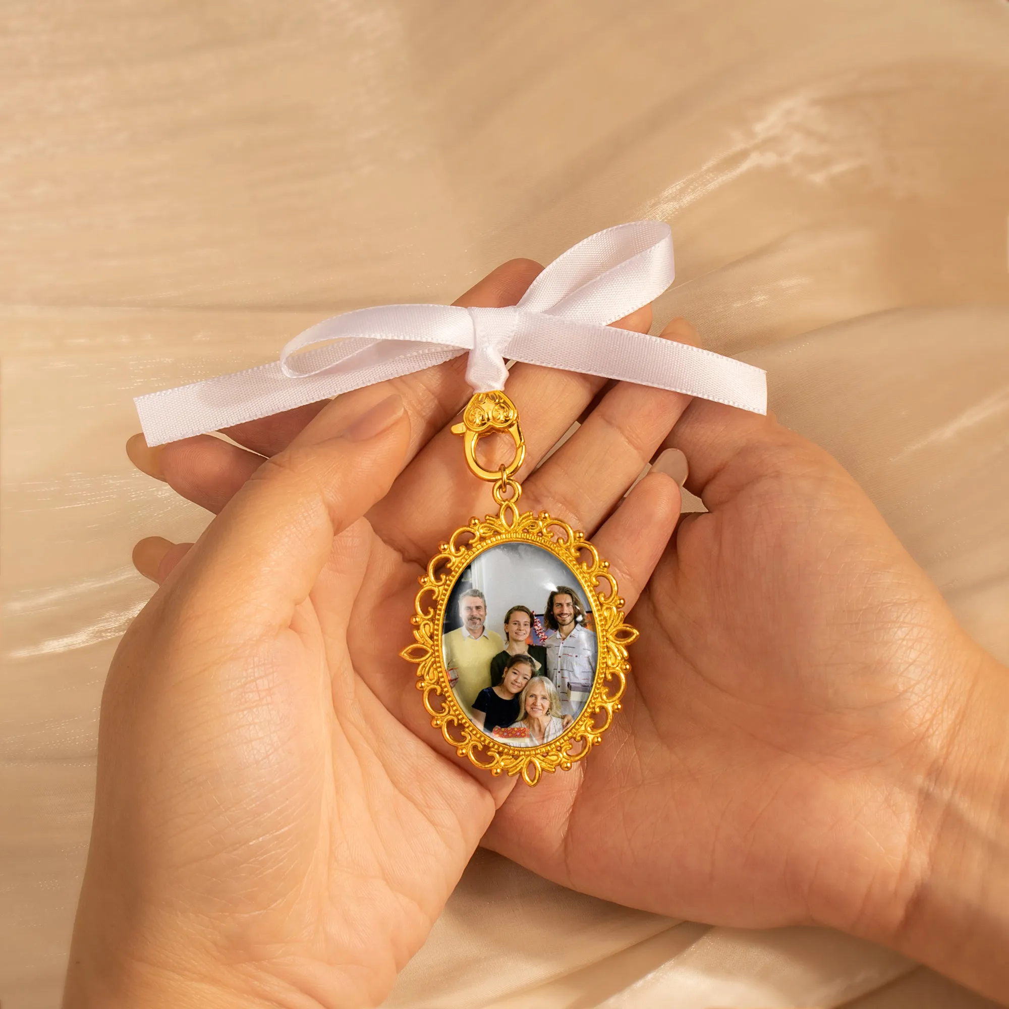 Reversible Graduation Photo Ribbon Brooch sold by Anavia product image thumbnail 2