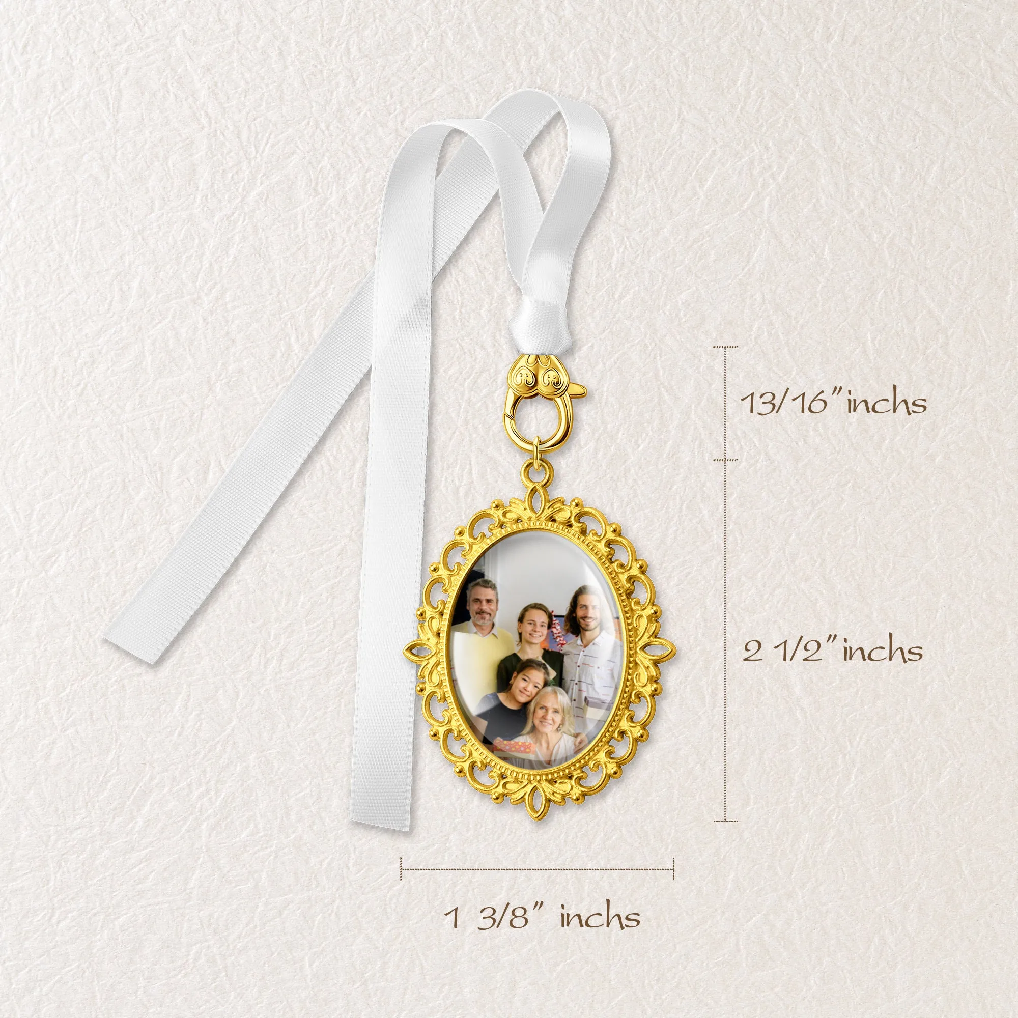 Reversible Graduation Photo Ribbon Brooch sold by Anavia product image thumbnail 3