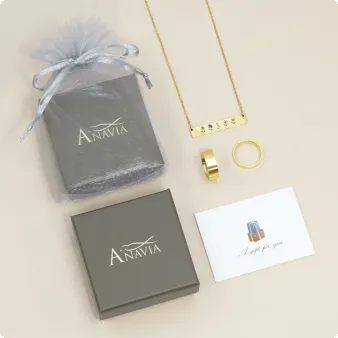 Custom Multi-Name Heart Necklaace sold by Anavia product image thumbnail 4