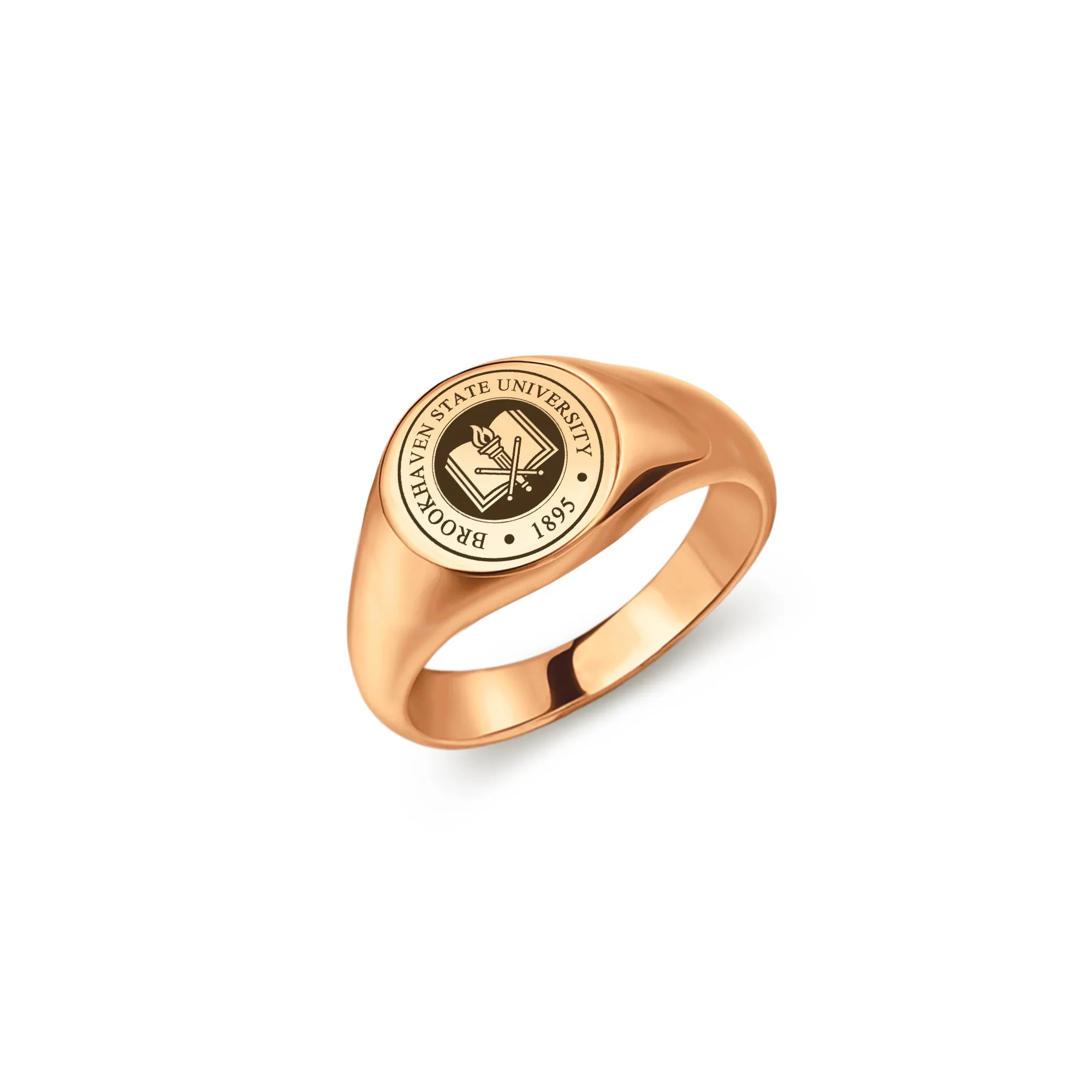 Custom College Emblem Logo Signet Ring sold by Anavia product image thumbnail 3