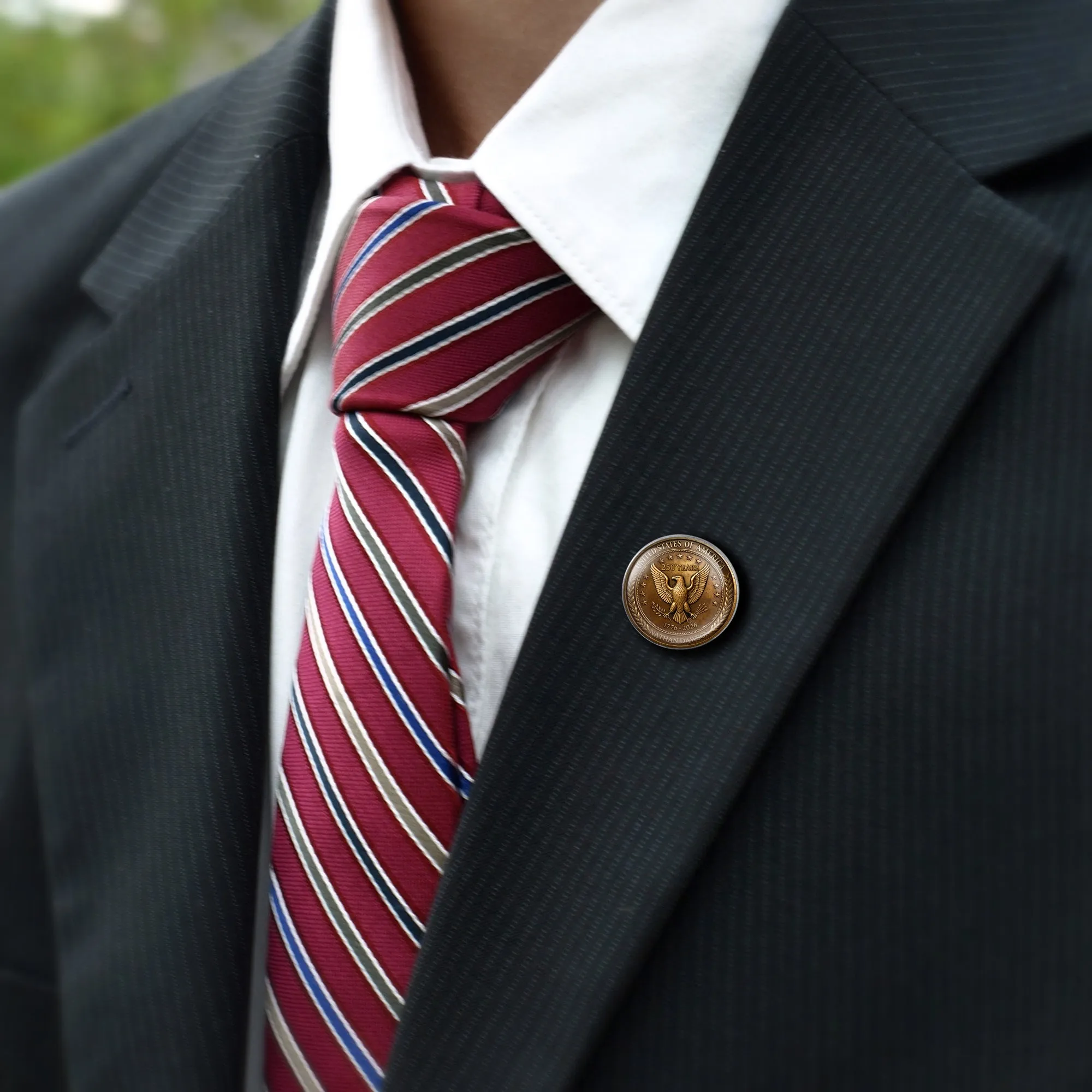Vintage 250th Anniversary Pin sold by Anavia product image thumbnail 5