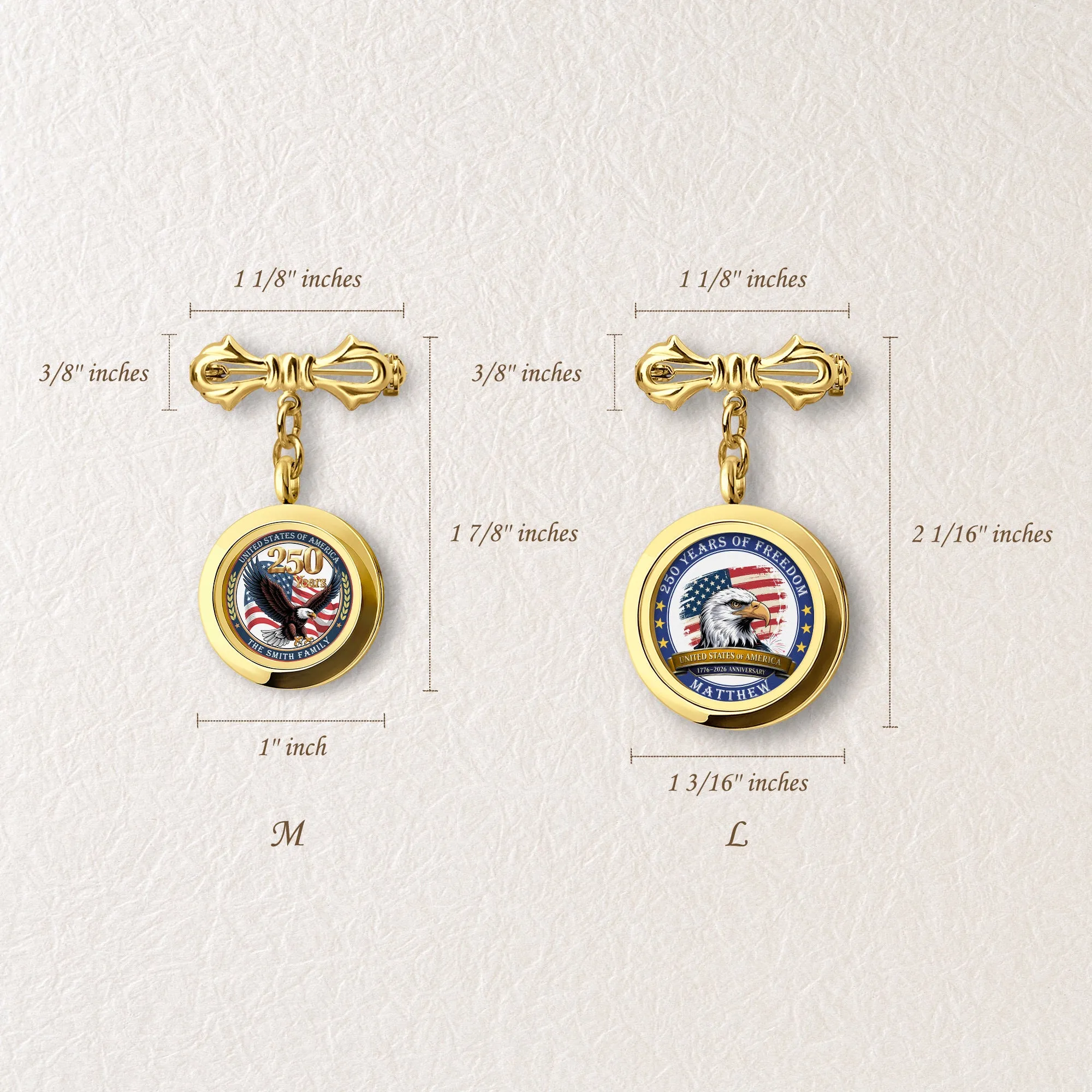 250th Anniversary Lapel Pin sold by Anavia product image thumbnail 5
